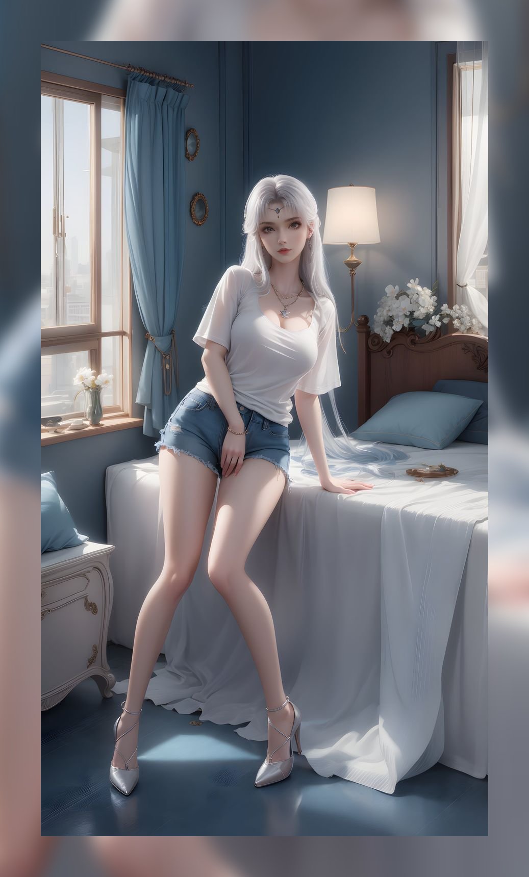 火爆ai桌布斗破苍穹小医仙精美4k图包壁纸