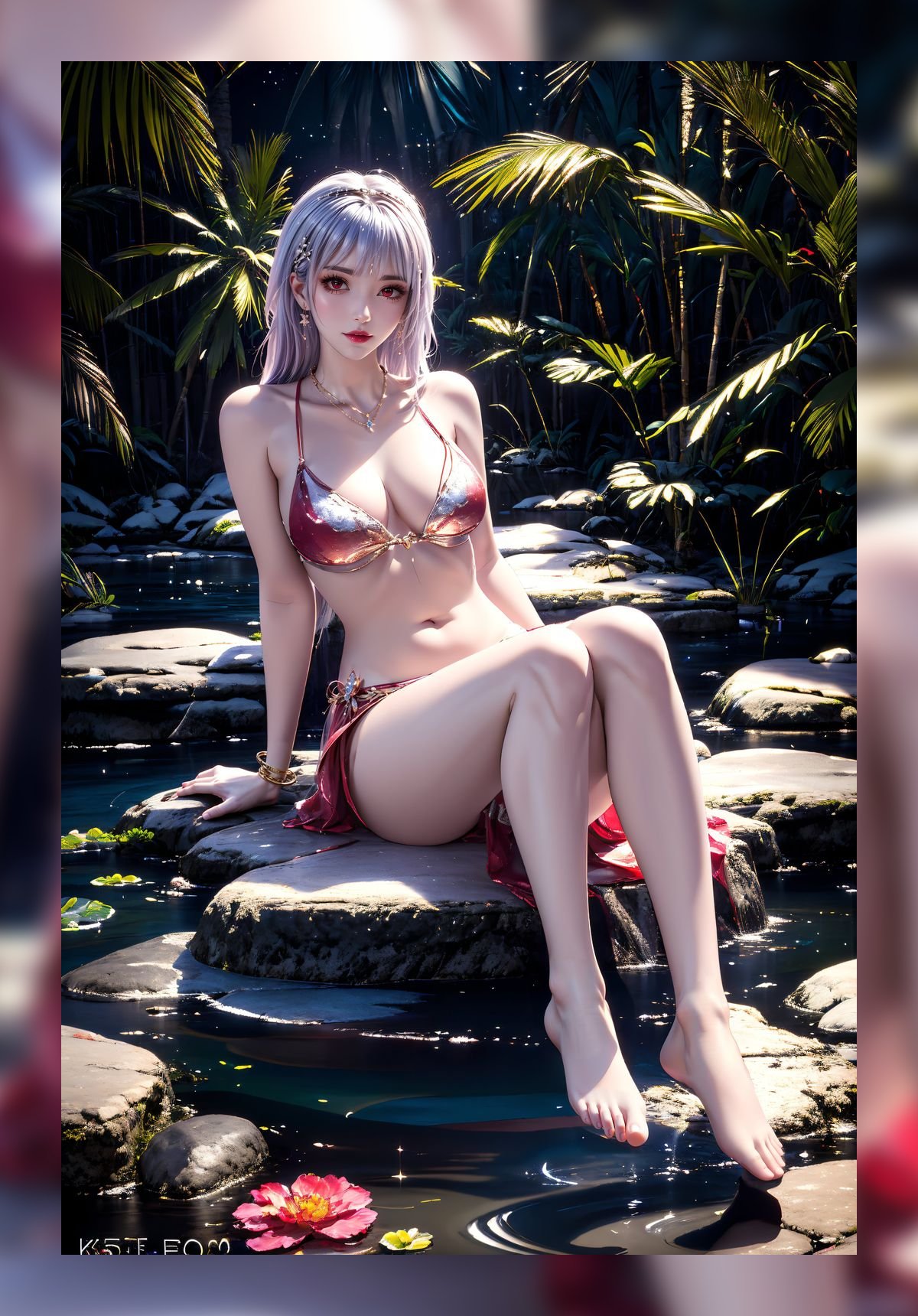 优秀的ai美女完美世界太阴玉兔超清4k整理打包