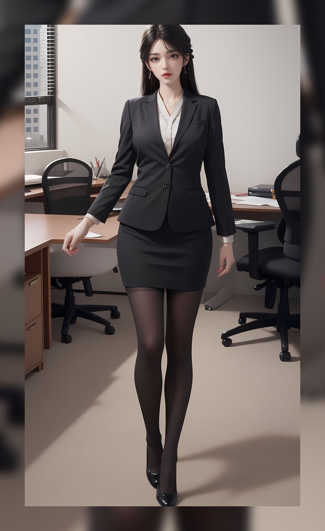 国潮ai生成完美世界火灵儿高分辨率8k壁纸网盘下载