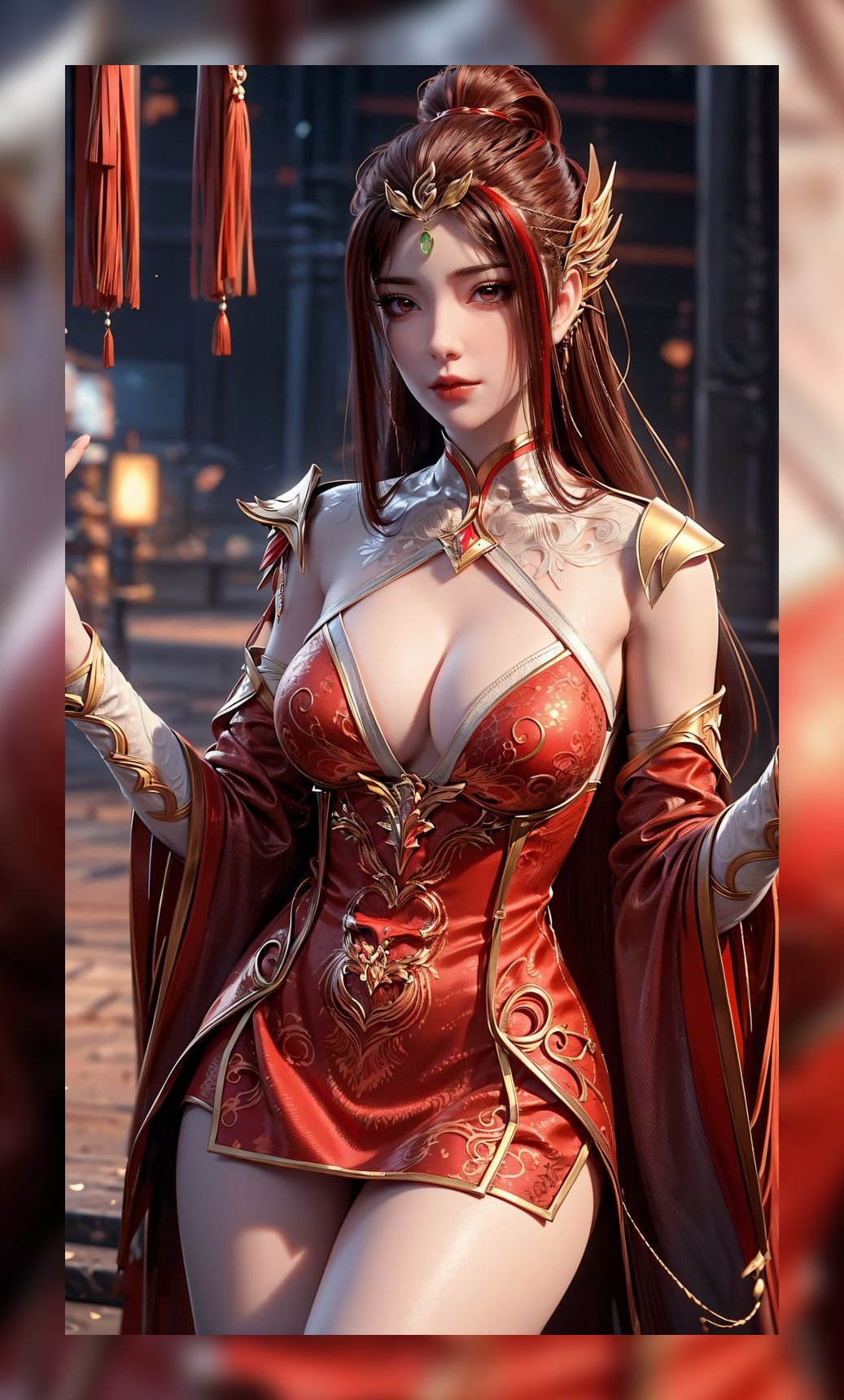 优秀的ai作品完美世界红凰高分辨率6k压缩打包