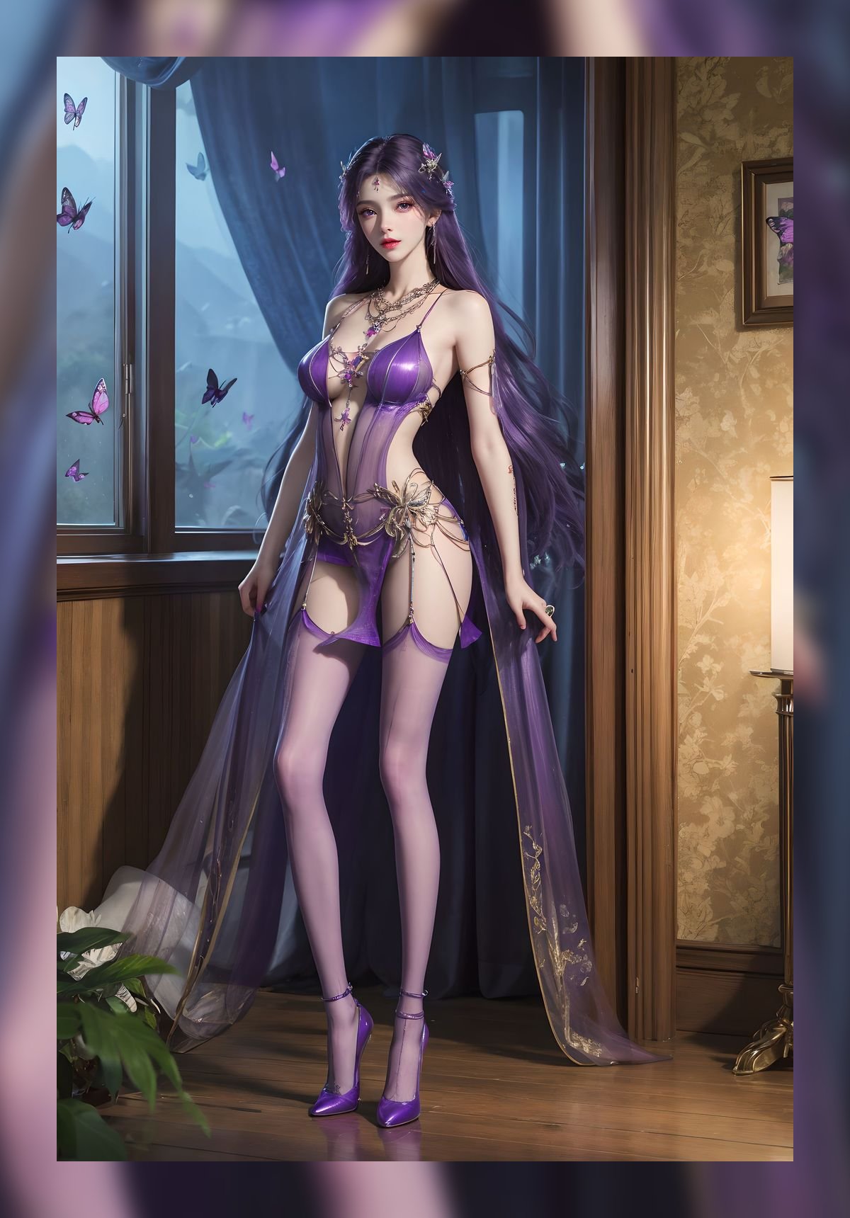 热门ai美女完美世界云曦优质8k图包打包