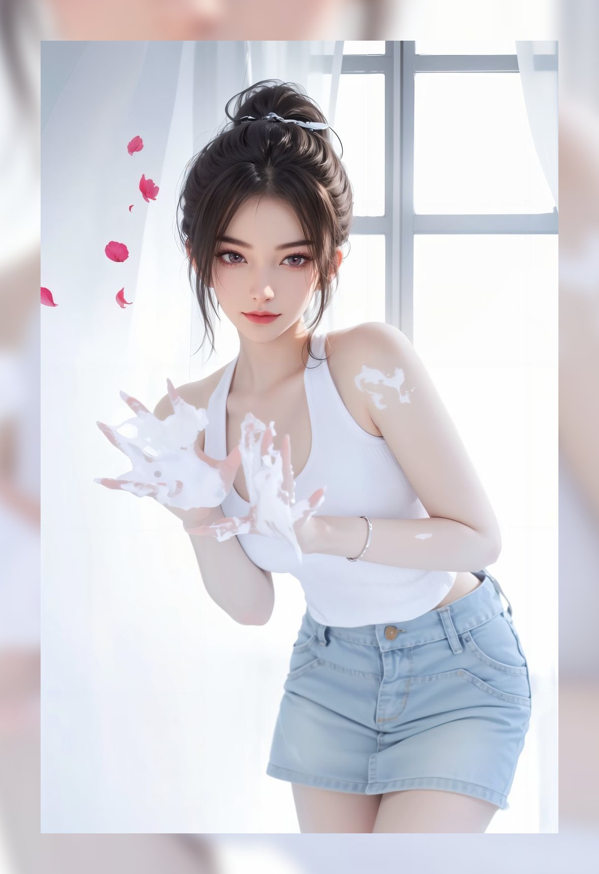 国潮素材剑来宁姚精美4k合集壁纸