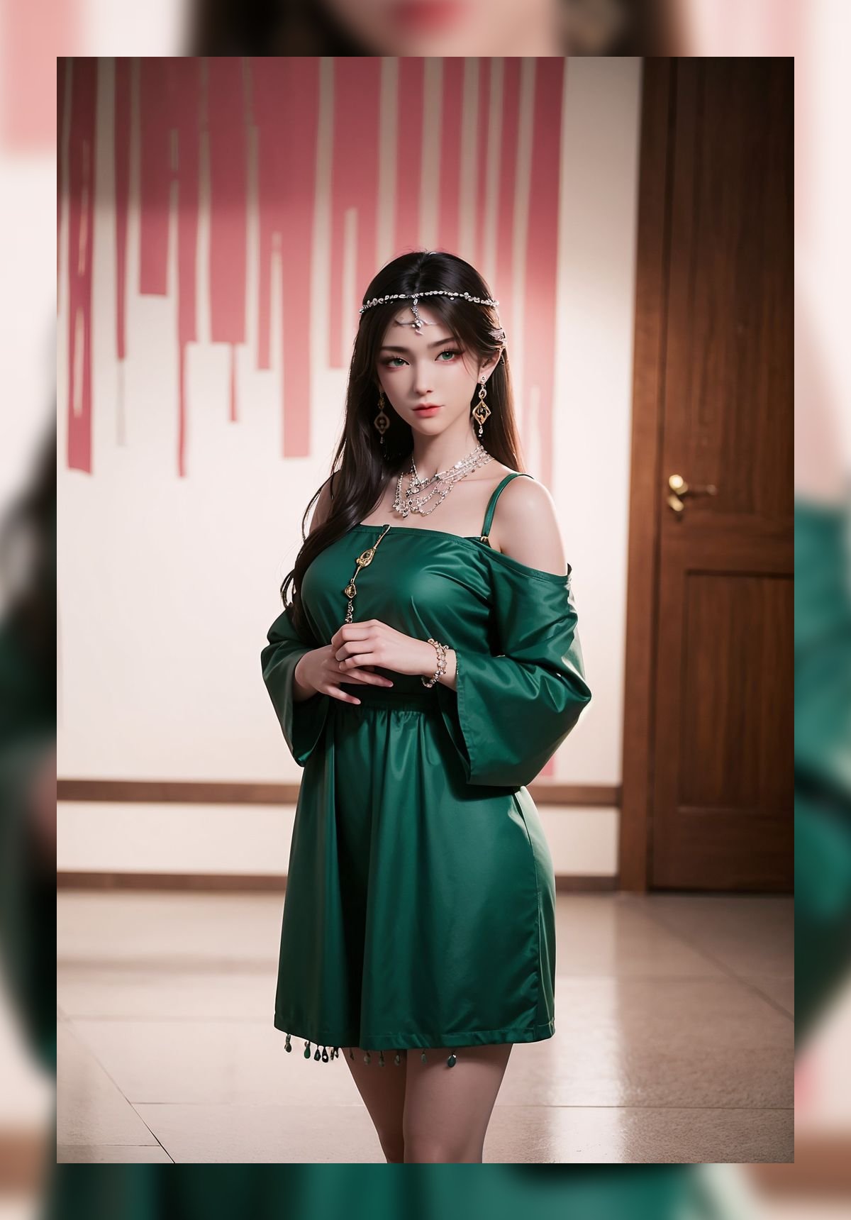 优秀的ai绘画诛仙金瓶儿精美6k压缩包下载