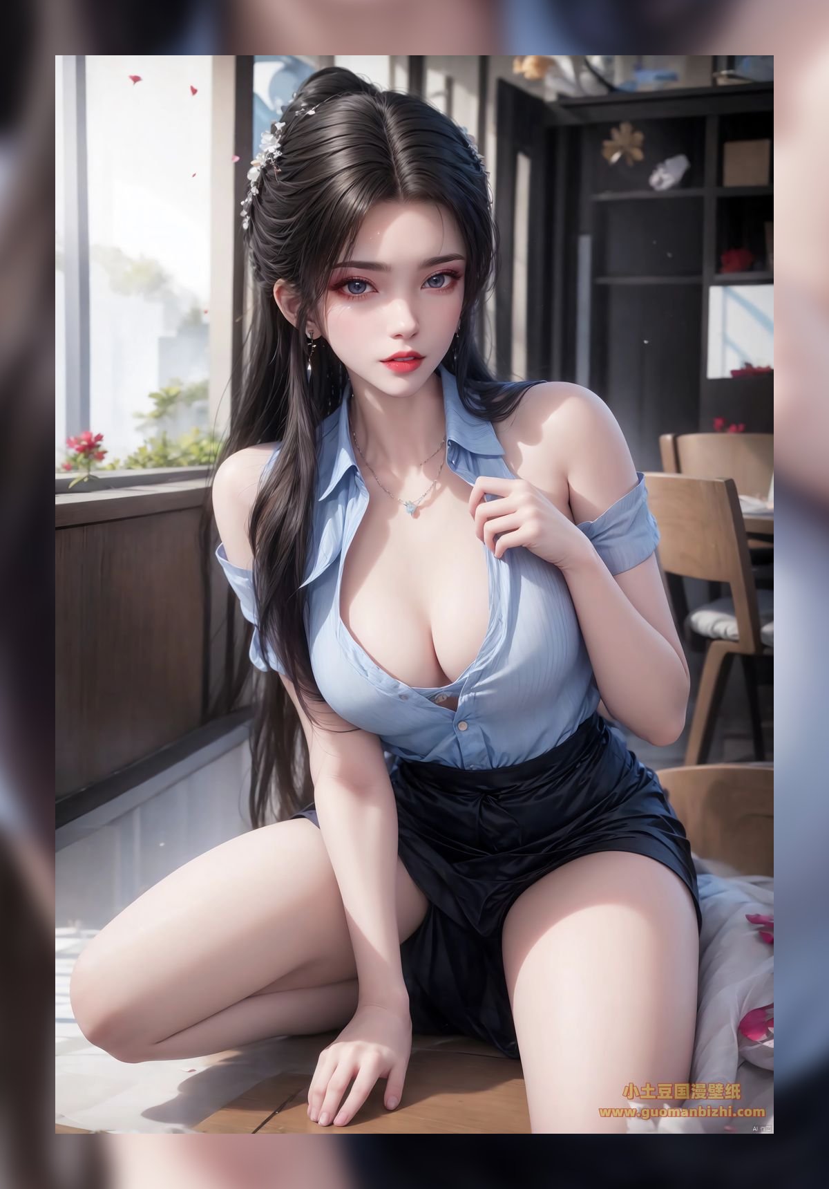 国潮ai桌面仙逆李慕婉精美8k图包壁纸