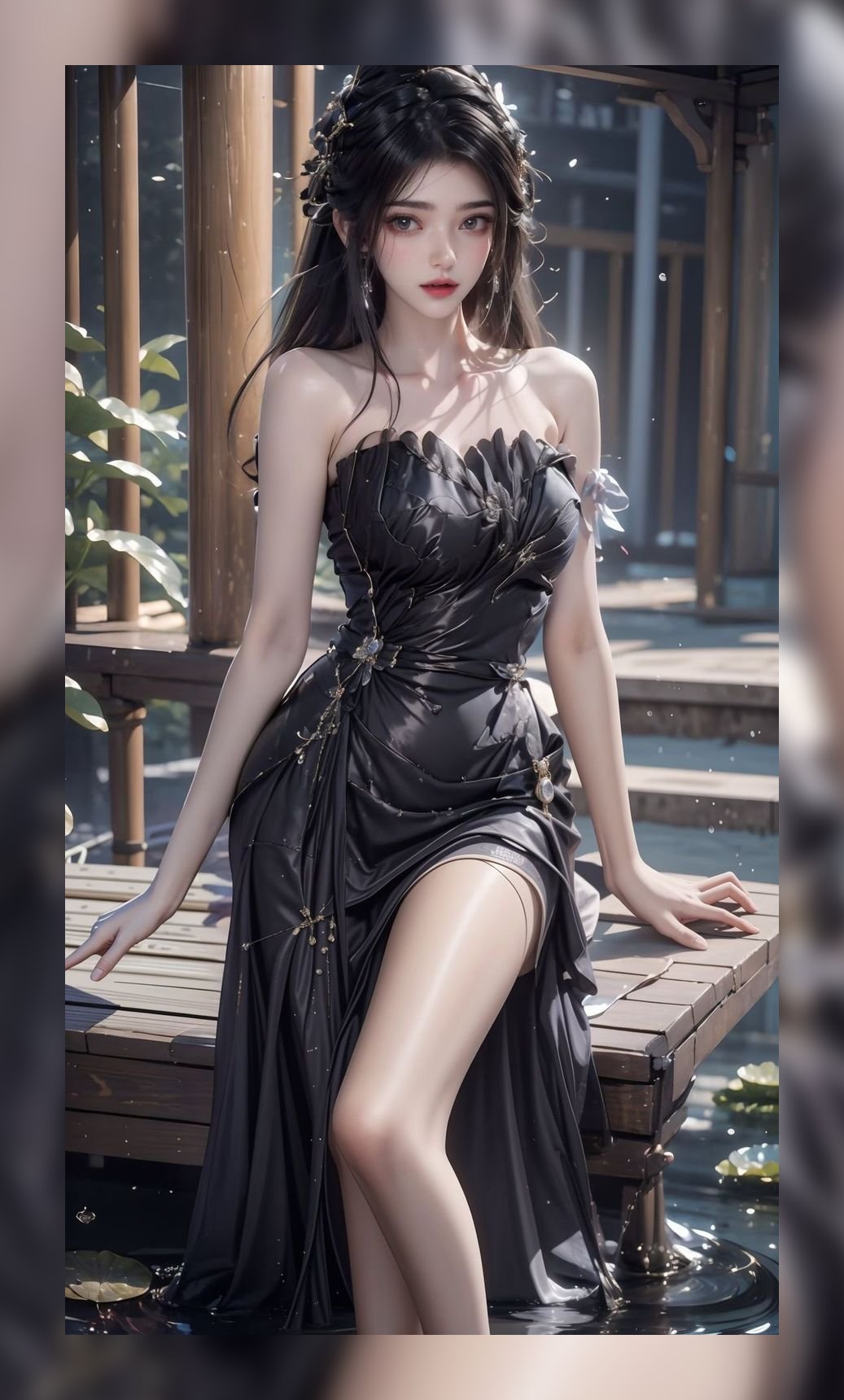 精美的建模脸仙逆李慕婉超清6k壁纸下载