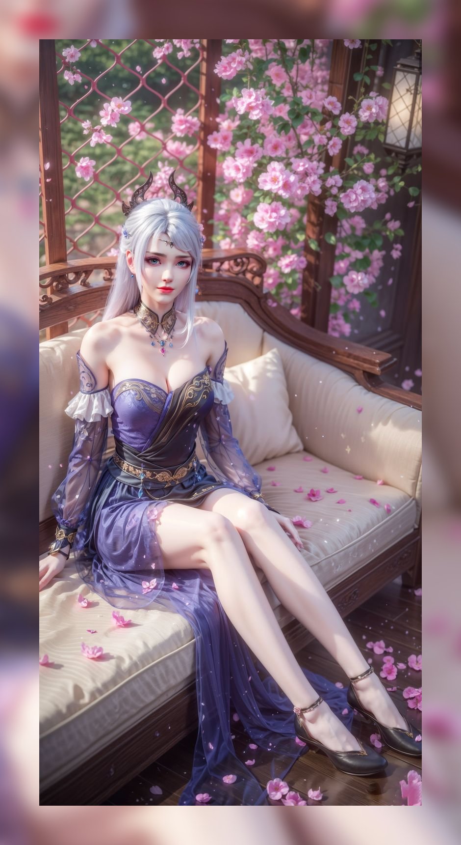 炸裂的建模脸大主宰洛璃优质6k壁纸打包