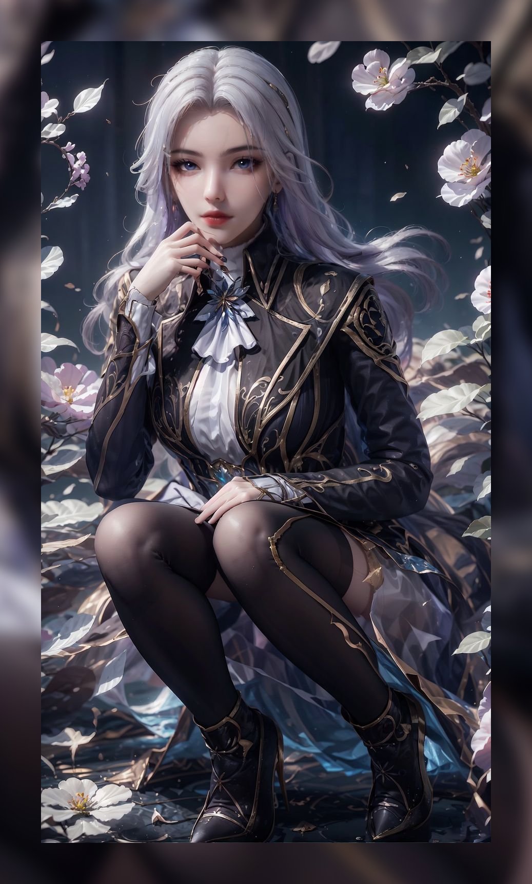 优秀的ai桌面绝世唐门凌落宸6k壁纸下载