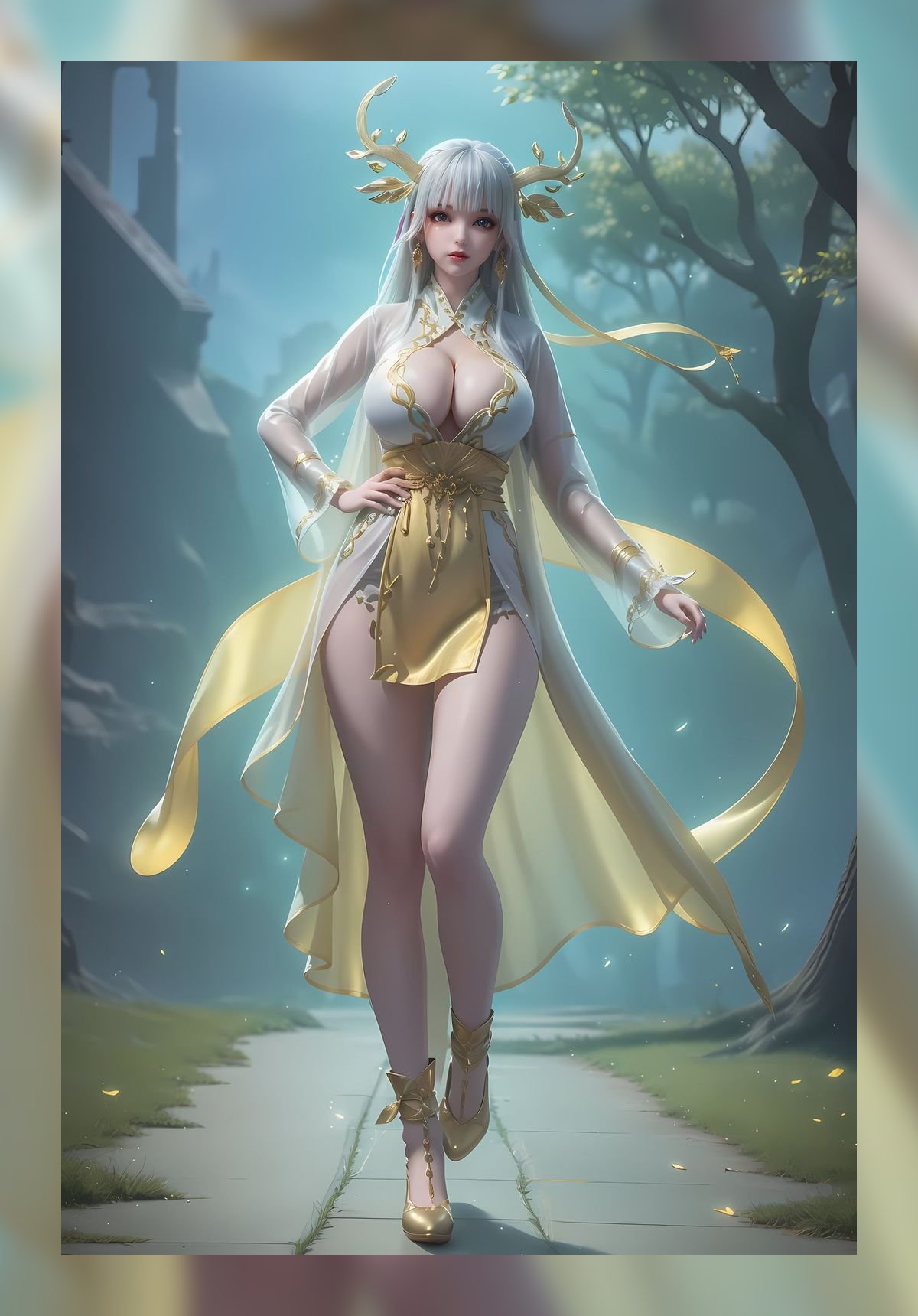 火爆ai作品完美世界虚天神藤高质量4k图包壁纸