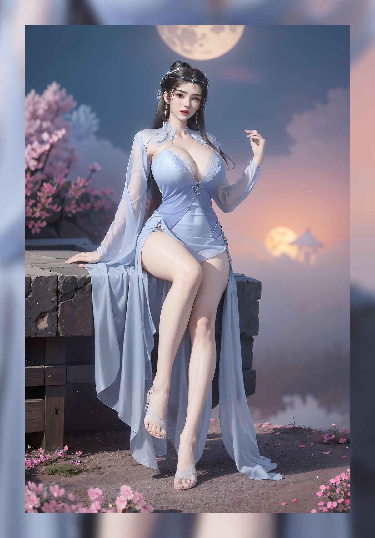 优秀作品ai绘画仙逆李慕婉高分辨率8k壁纸下载