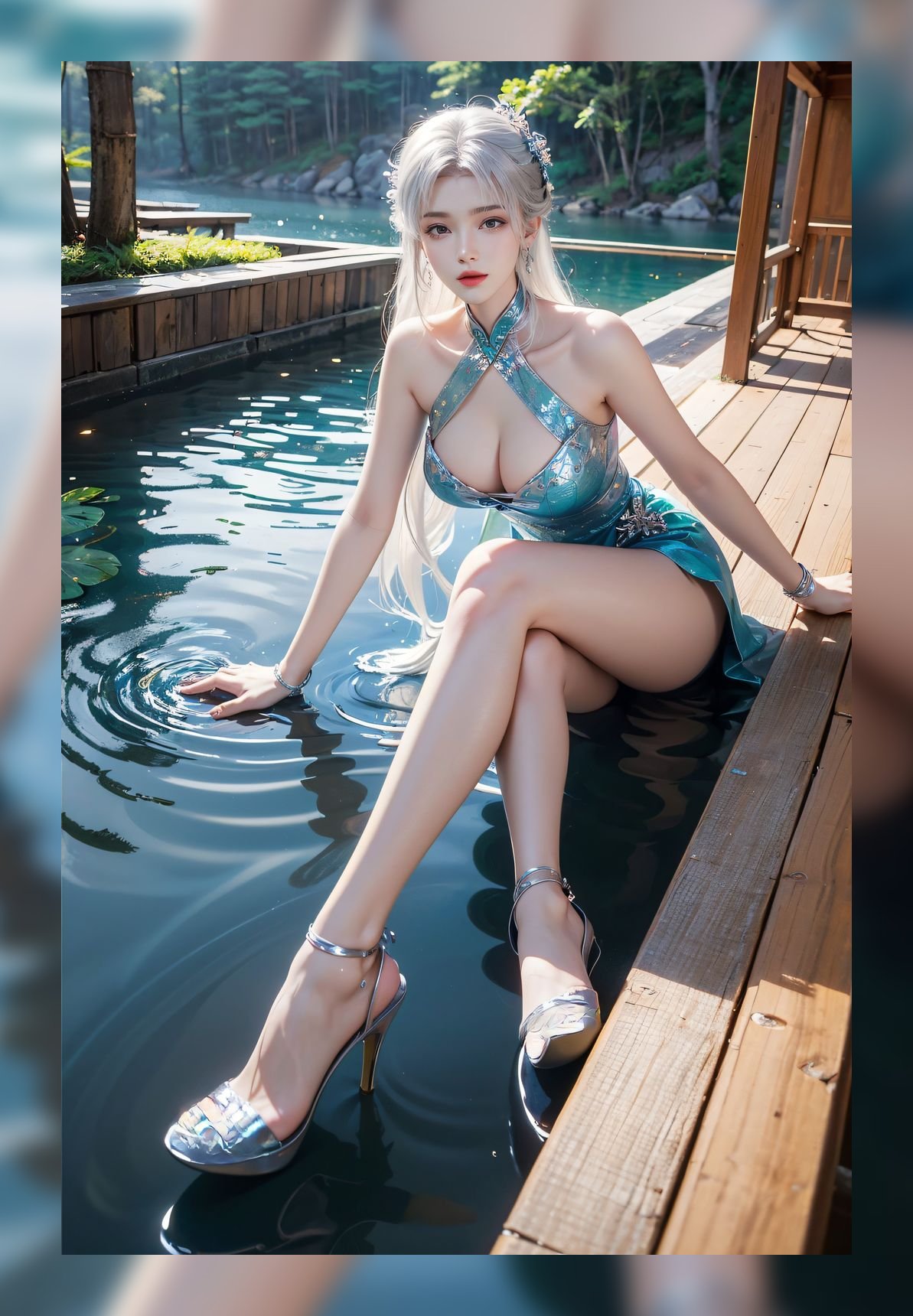 炸裂的多场景斗破苍穹小医仙精美6k图包壁纸