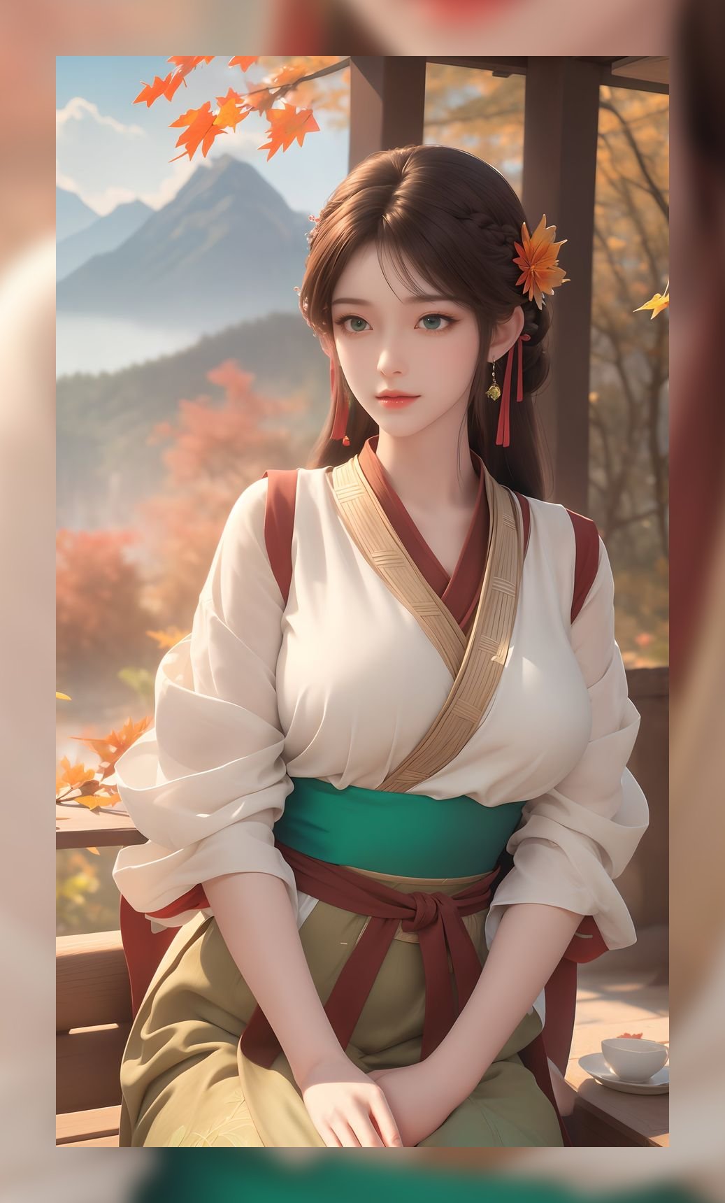 精美的ai绘画完美世界火灵儿优质6k整理打包