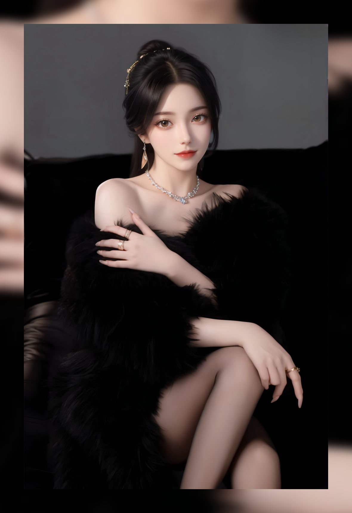 国风ai作品完美世界柳神高质量4k图包下载