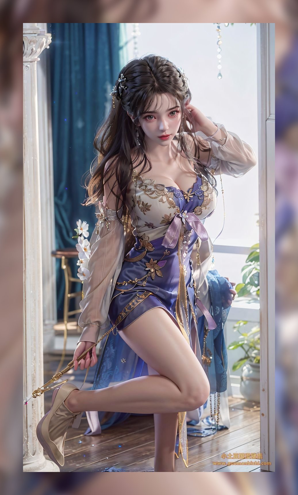 国潮ai绘画仙逆李慕婉高分辨率4k壁纸网盘下载