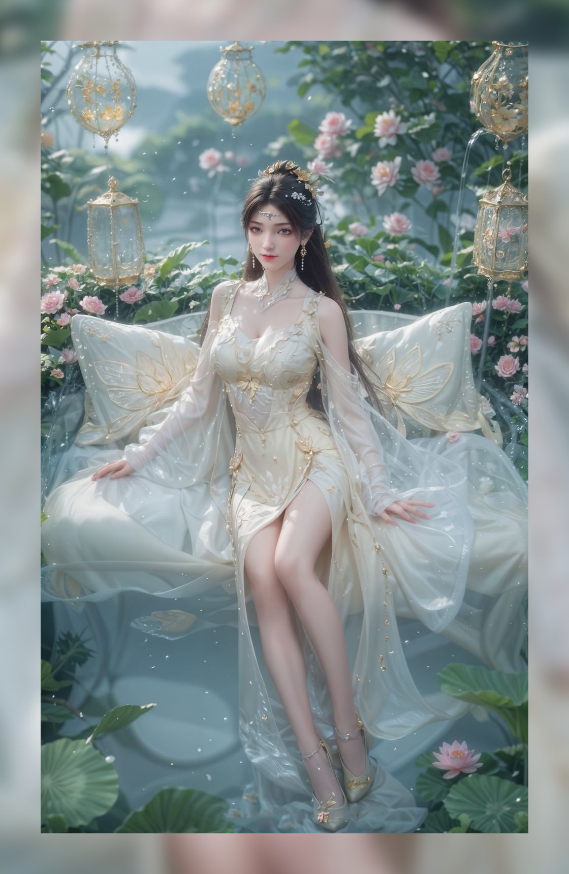 优秀作品ai作品诛仙金瓶儿超清晰6k壁纸下载
