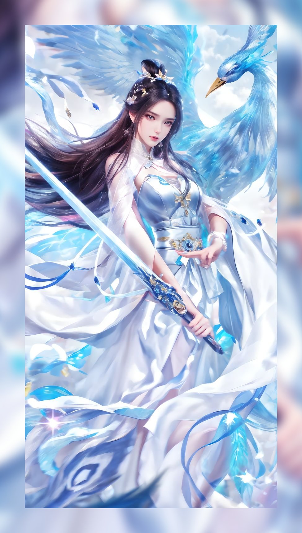 最新ai美女诛仙陆雪琪4k图包壁纸