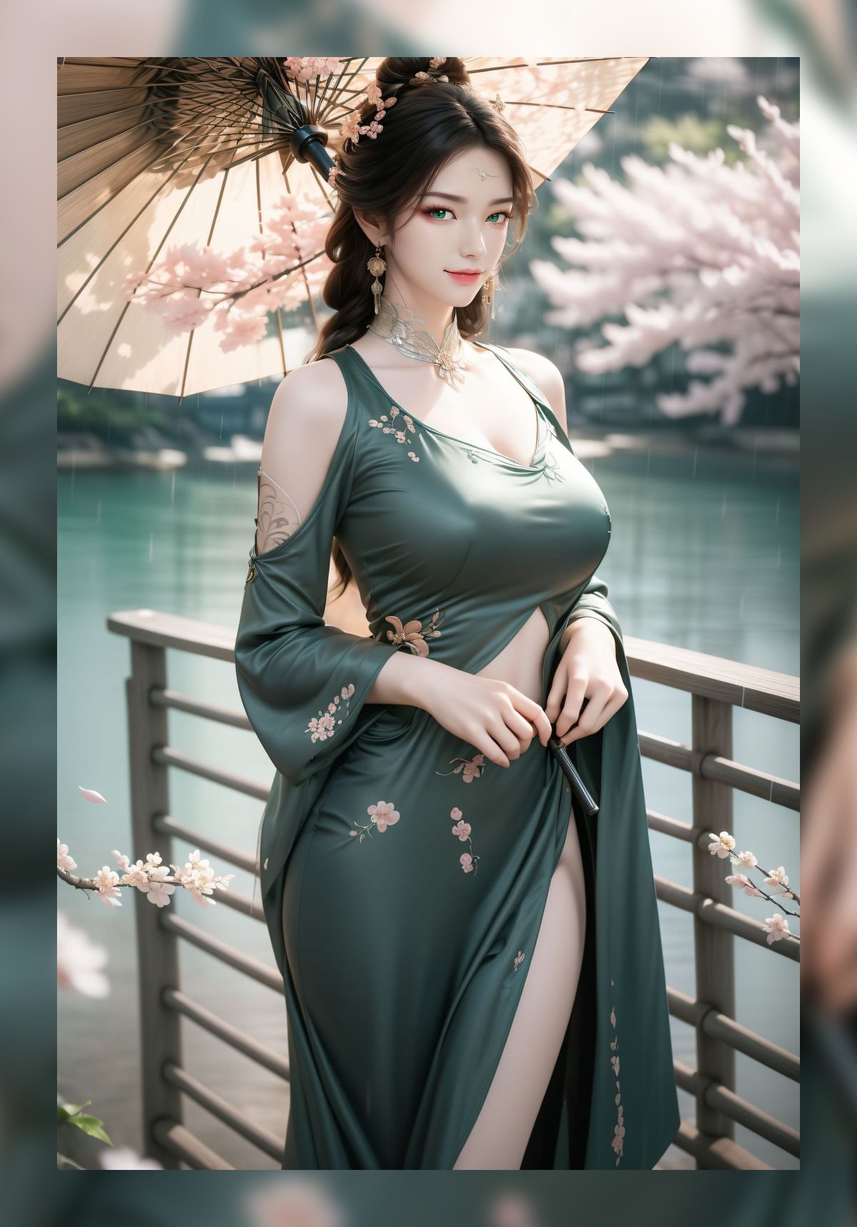 新出炉ai作品诛仙金瓶儿优质4k壁纸打包