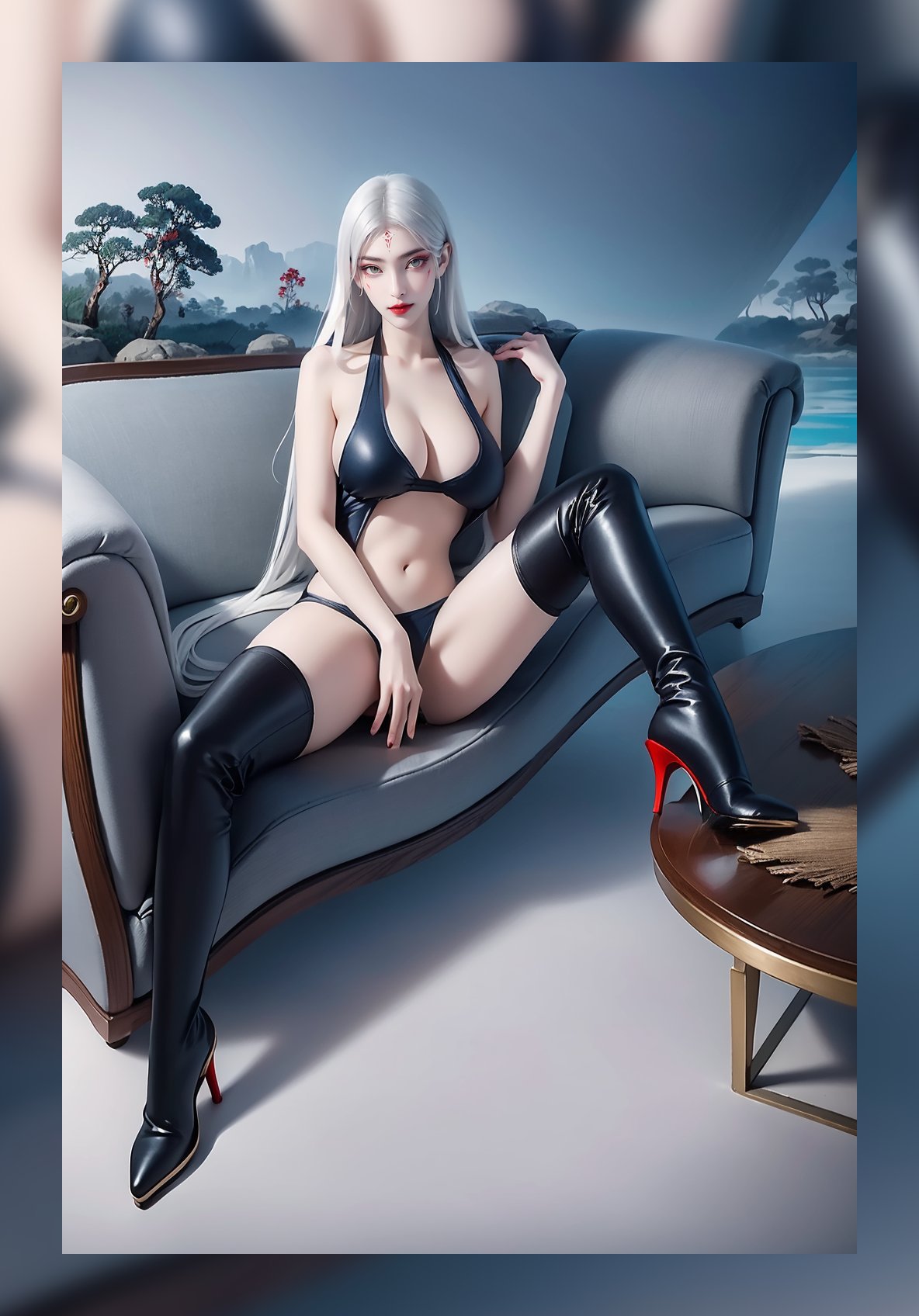 火热ai绘画诛仙小白超清晰6k打包壁纸