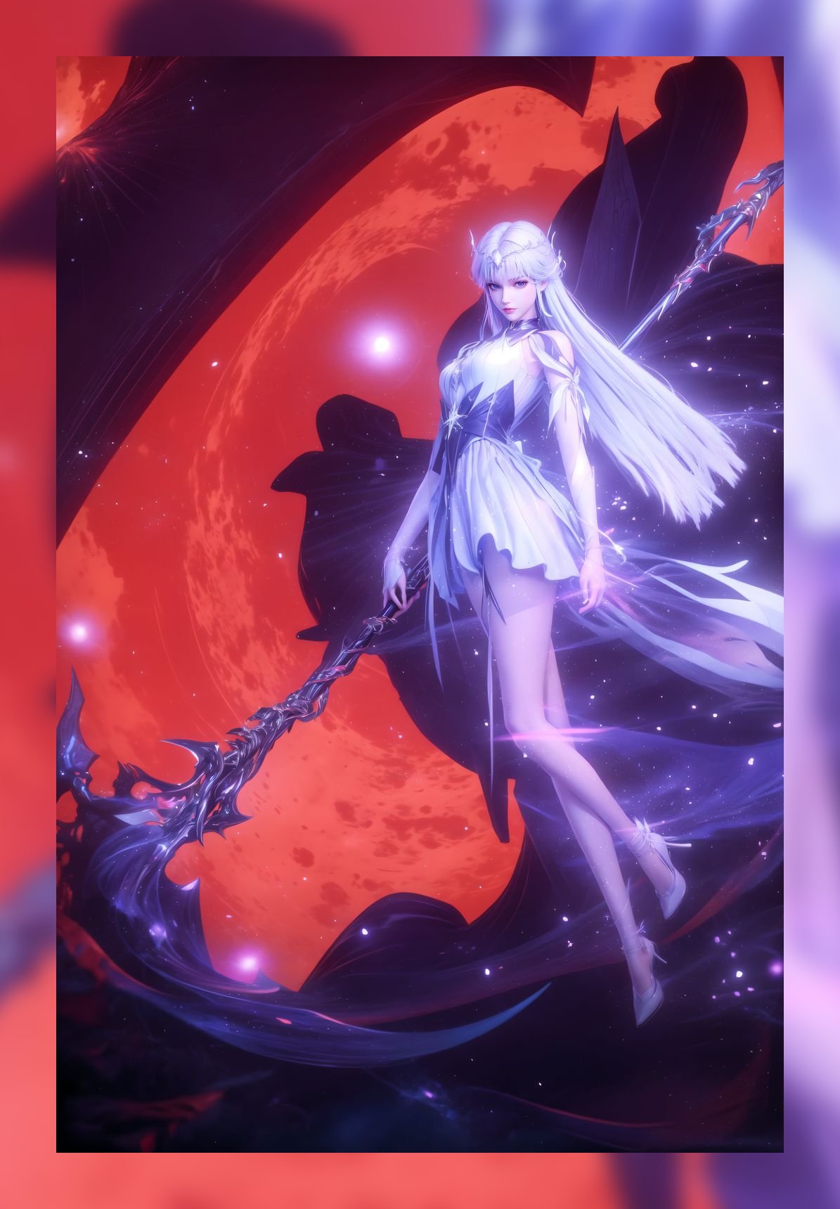 热门ai壁纸神印王座圣采儿超清6k壁纸下载