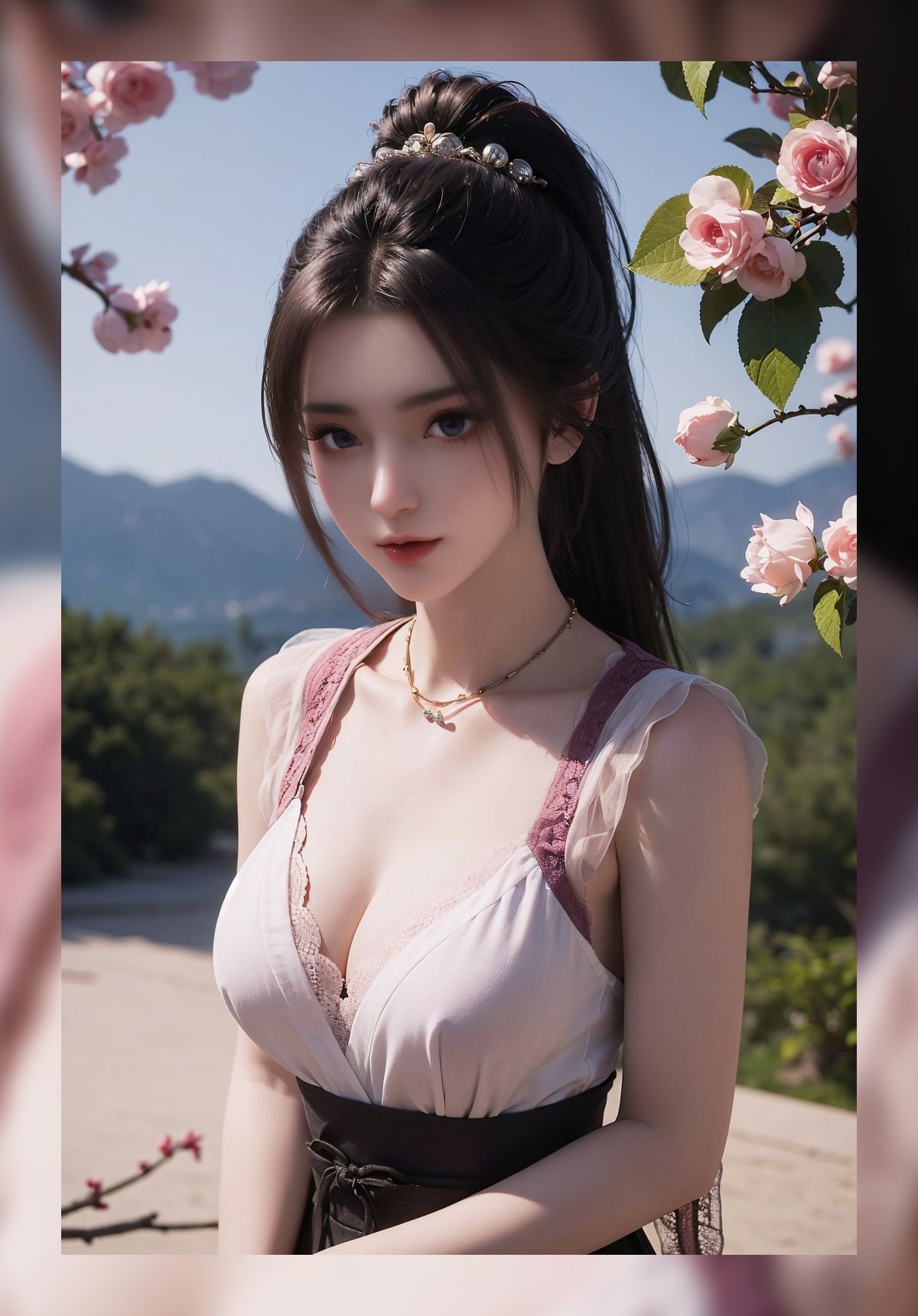 高品质ai美女诛仙周小环高清8k壁纸打包