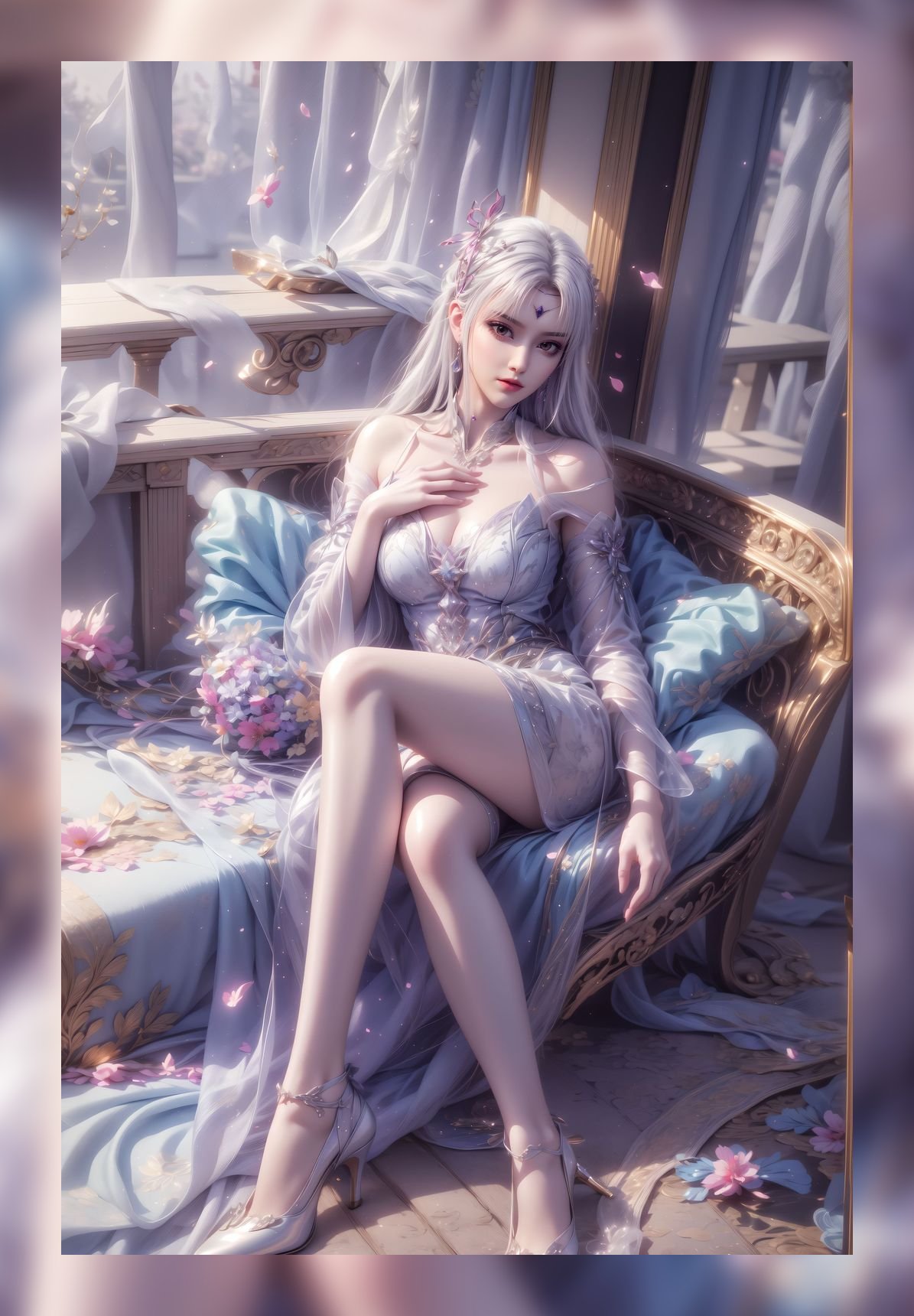 火爆ai女神斗破苍穹小医仙高分辨率4k壁纸下载