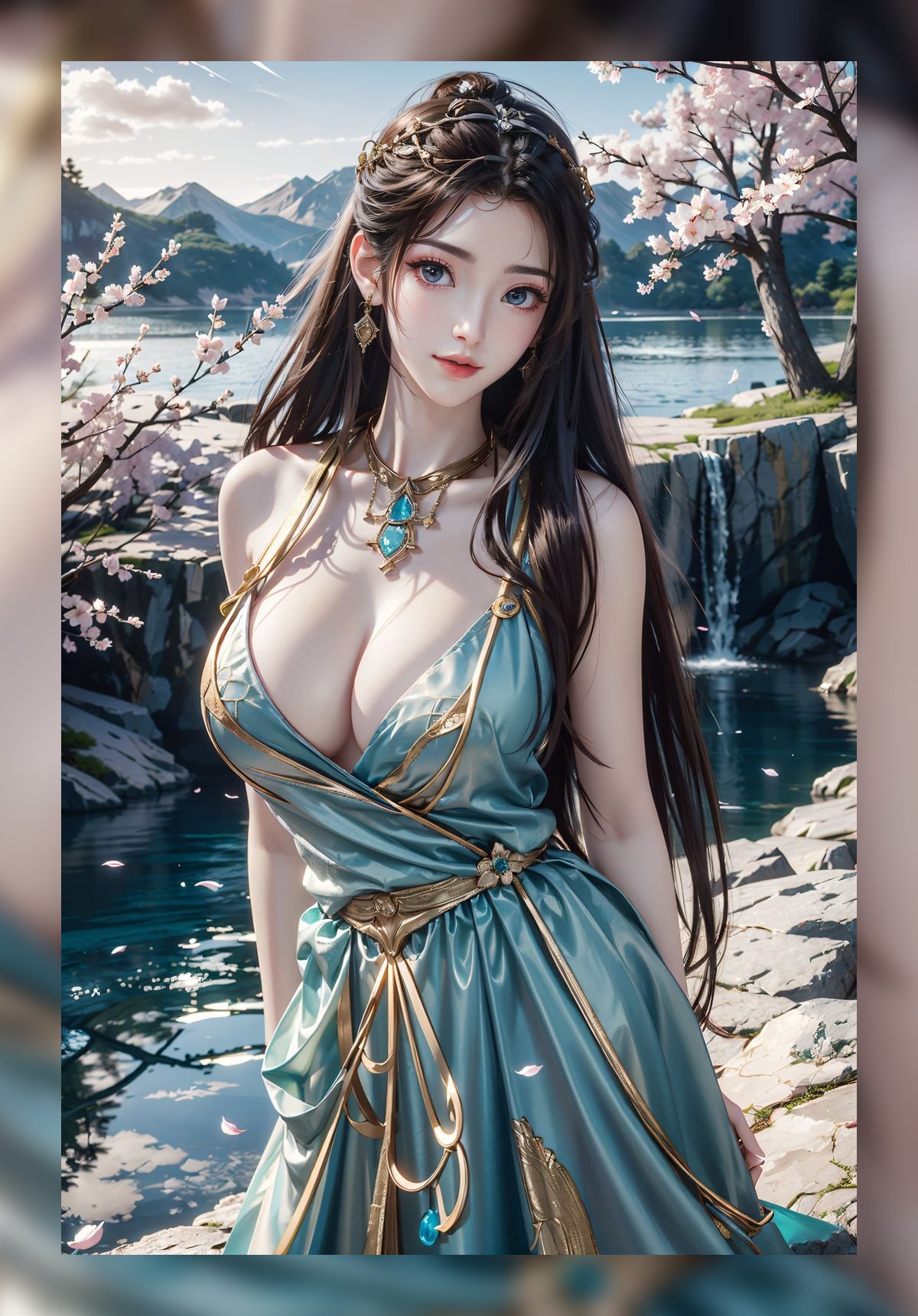 火爆ai绘画凡人修仙传元瑶超清晰6k图包壁纸