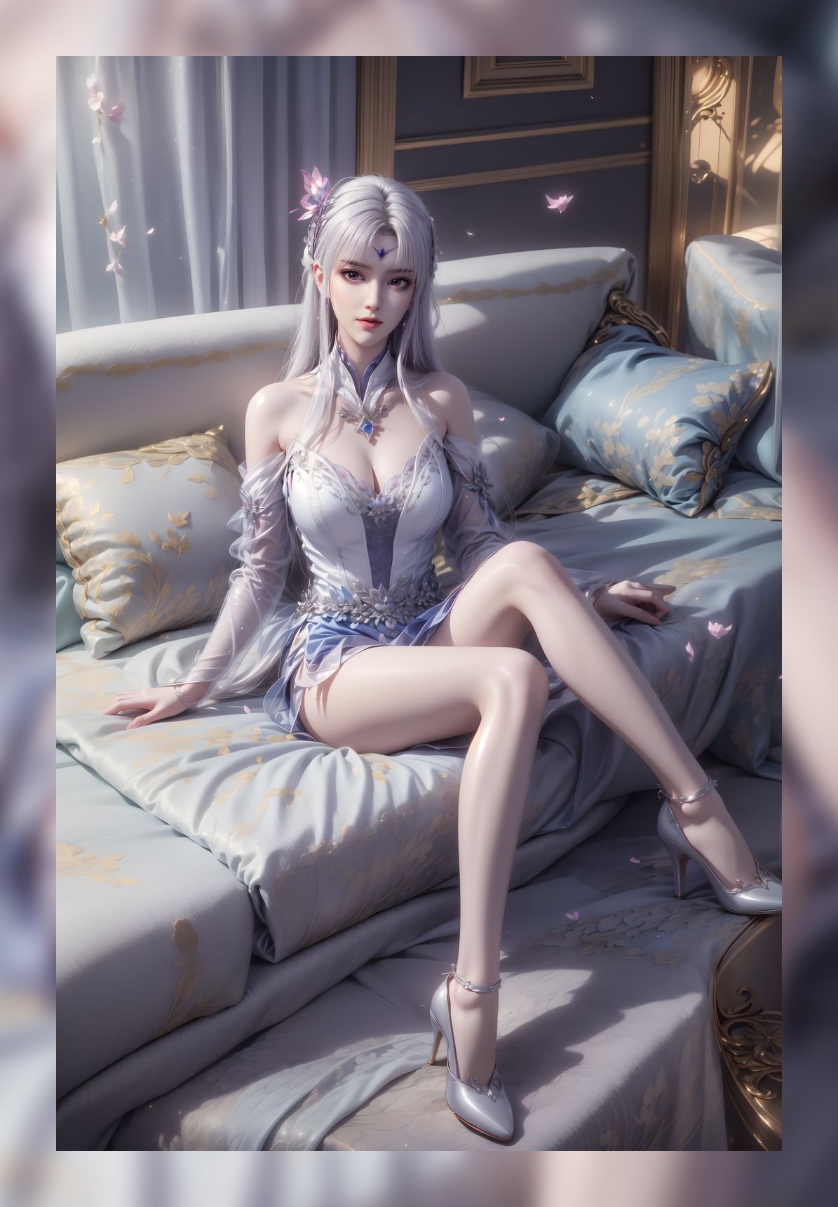 国潮ai生成斗破苍穹小医仙超清6k图包下载