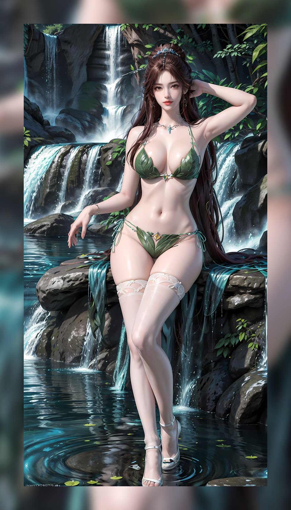 炫酷的ai女神完美世界叶倾仙精美4k整理打包