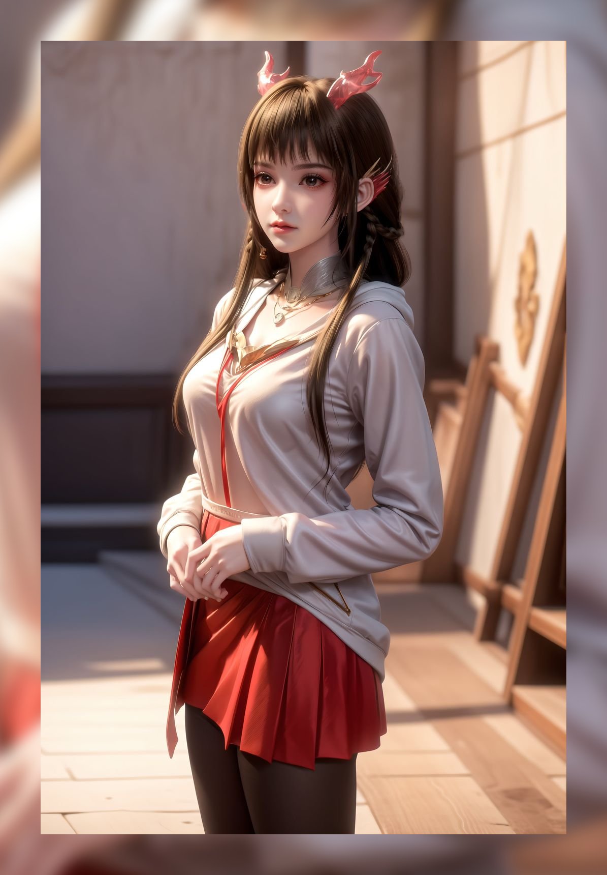 新出炉ai素材百炼成神云落高分辨率6k壁纸打包