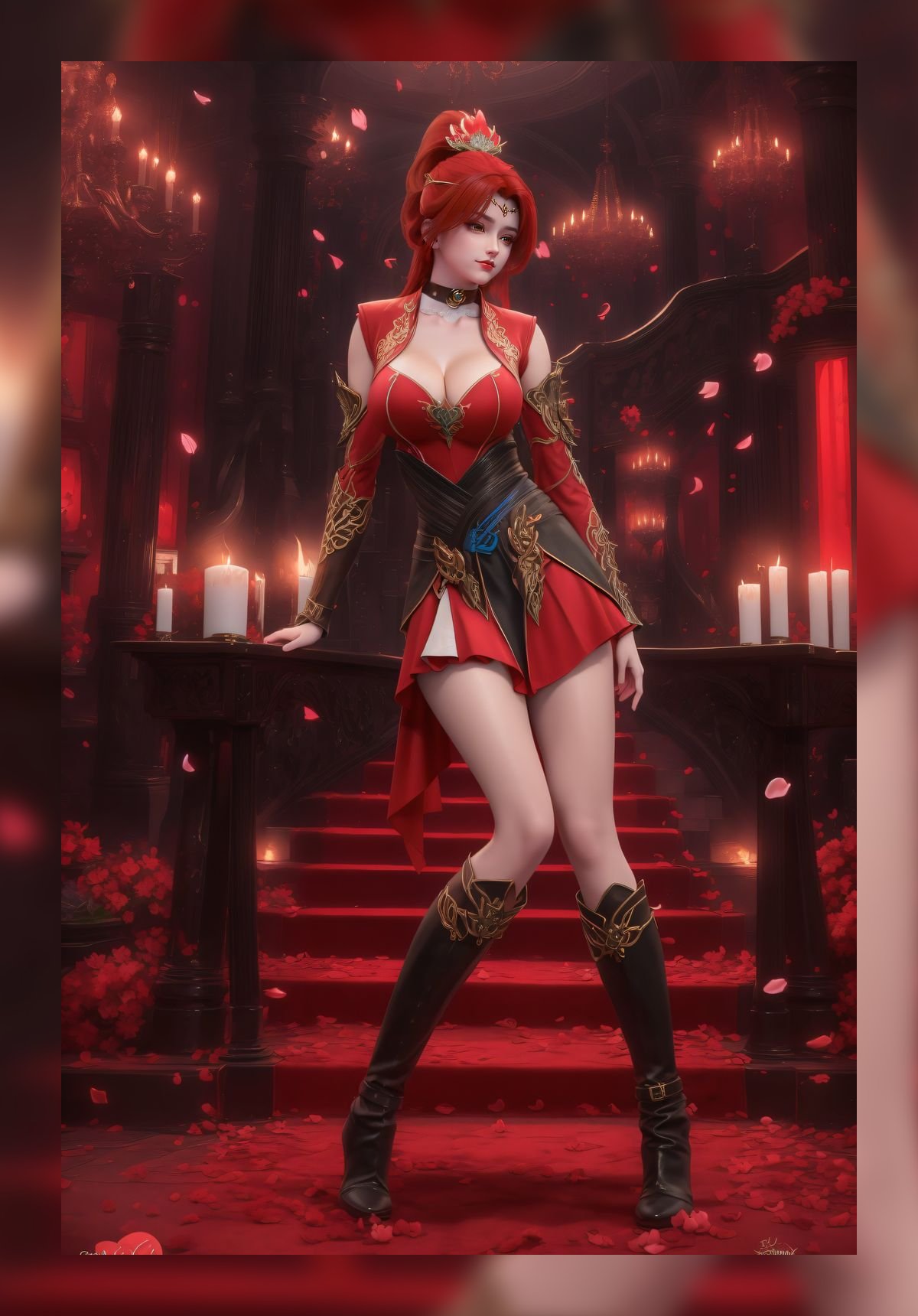 热门ai绘画斗破苍穹唐火儿优质4k壁纸打包