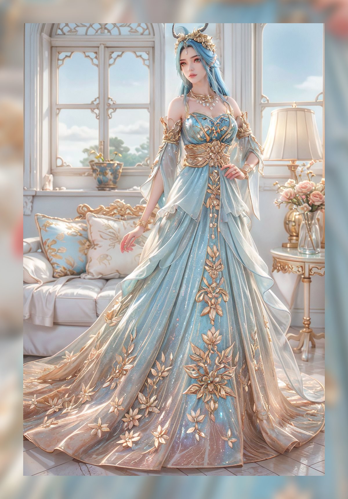 新出炉ai素材完美世界龙女超清6k整理合集