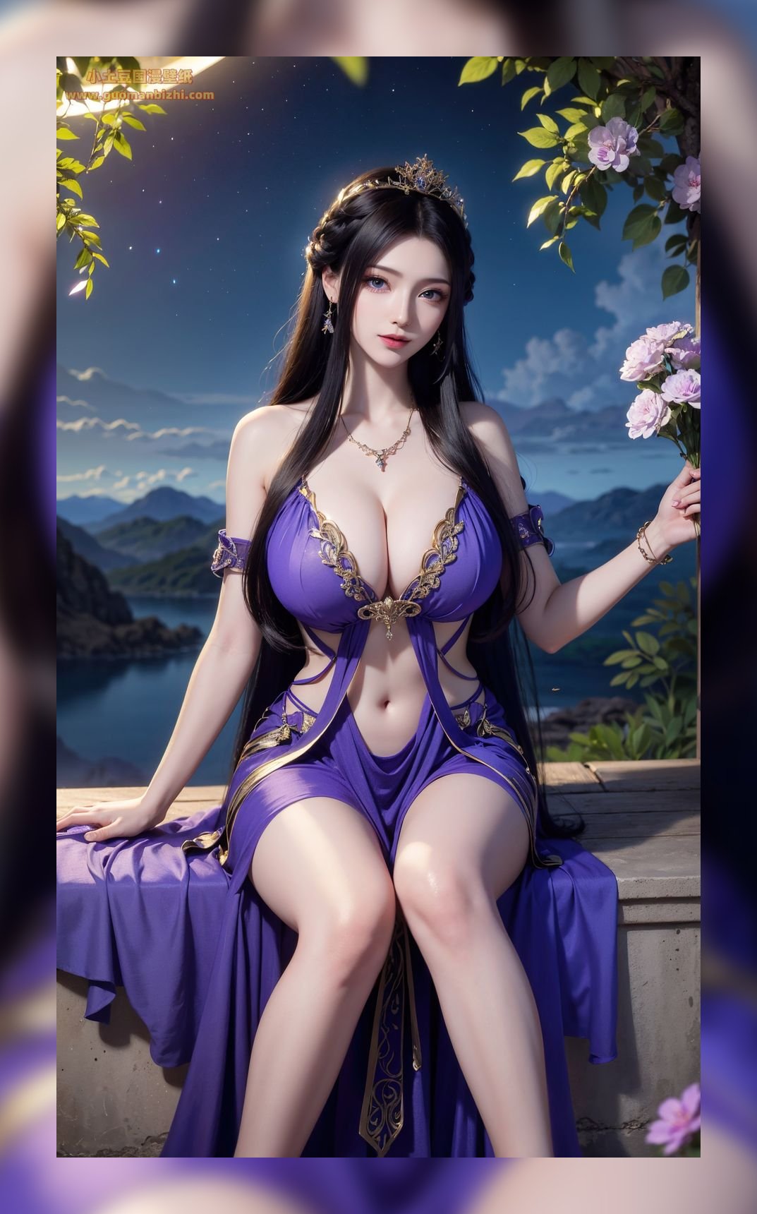 精致ai素材凡人修仙传紫灵高分辨率8k图包下载