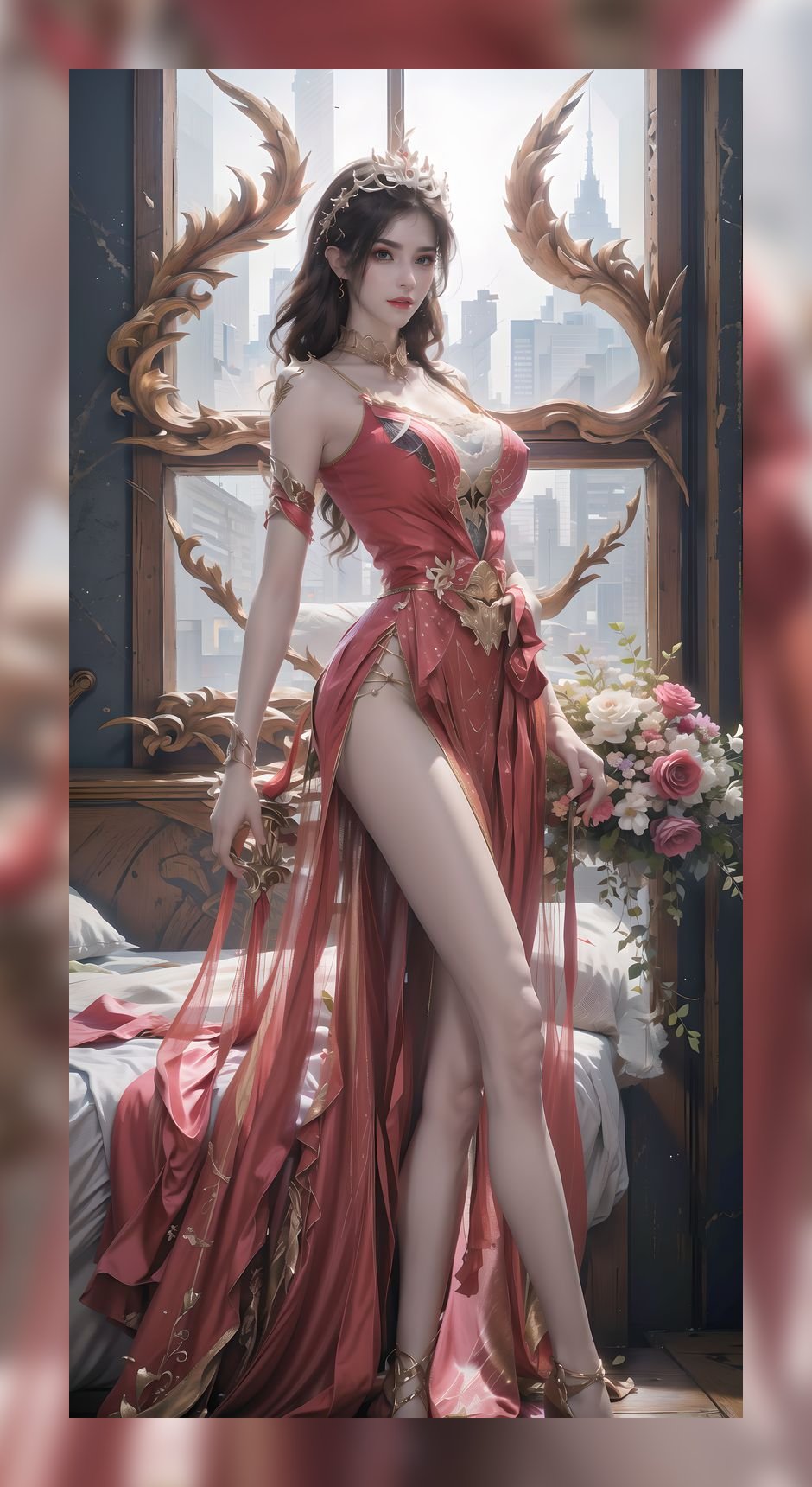 炫酷的ai壁纸斗破苍穹美杜莎优质6k壁纸网盘下载