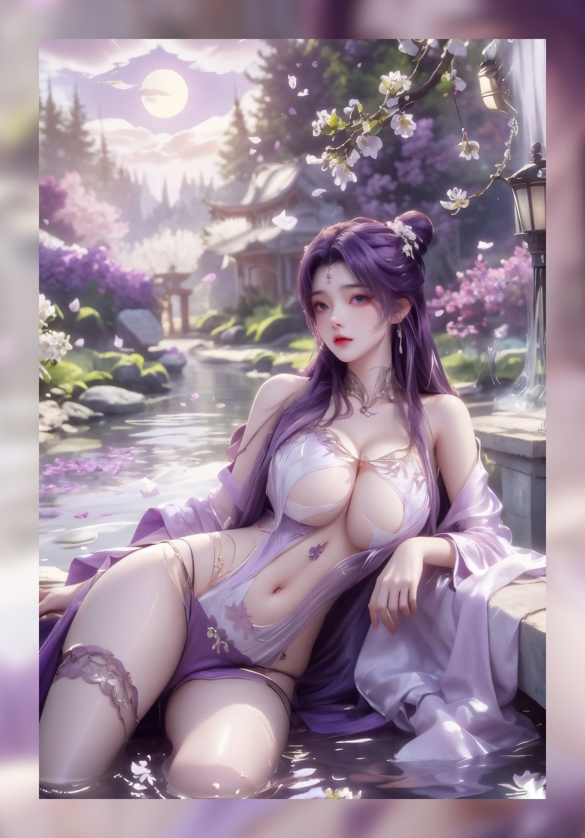 炫酷的ai美女完美世界云曦优质6k壁纸网盘下载