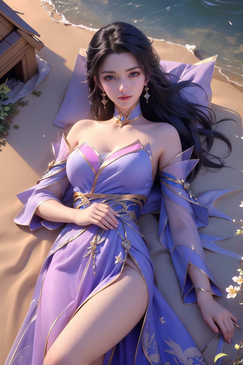 精致ai作品仙武传楚灵玉精美6k壁纸网盘下载