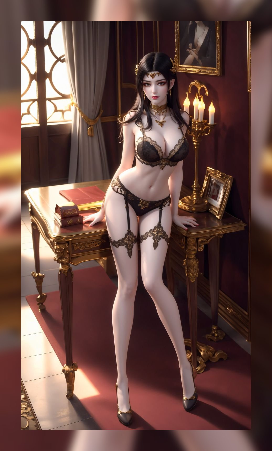 高品质素材斗破苍穹美杜莎6k壁纸下载