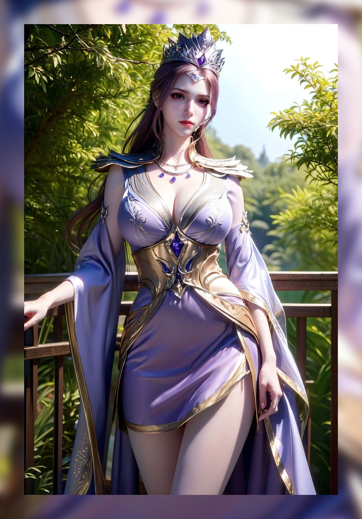 优秀的ai生成斗罗大陆比比东超清晰4k壁纸打包