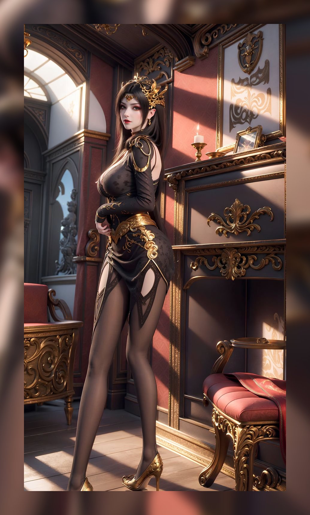 最新ai绘画斗破苍穹美杜莎高质量4k壁纸打包