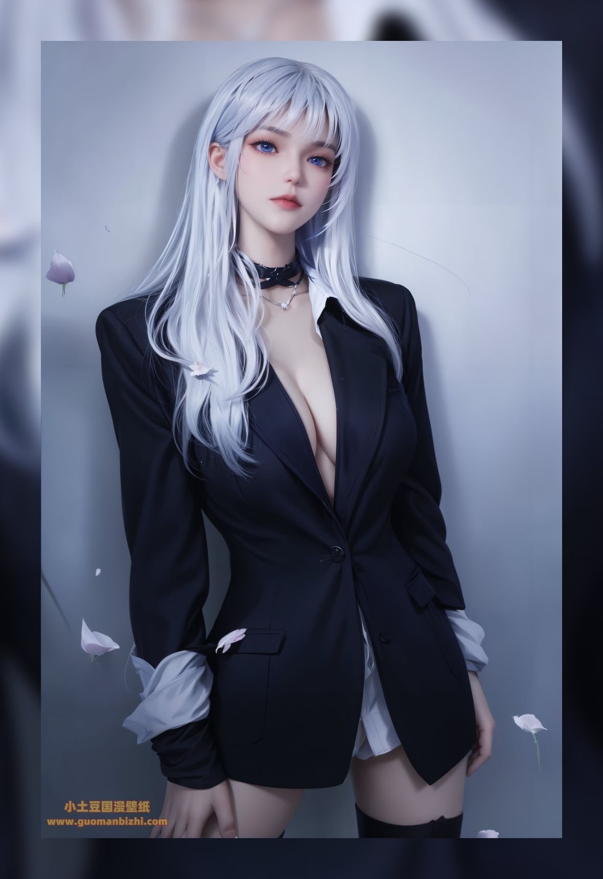 国潮ai素材神印王座圣采儿超清晰8k壁纸打包