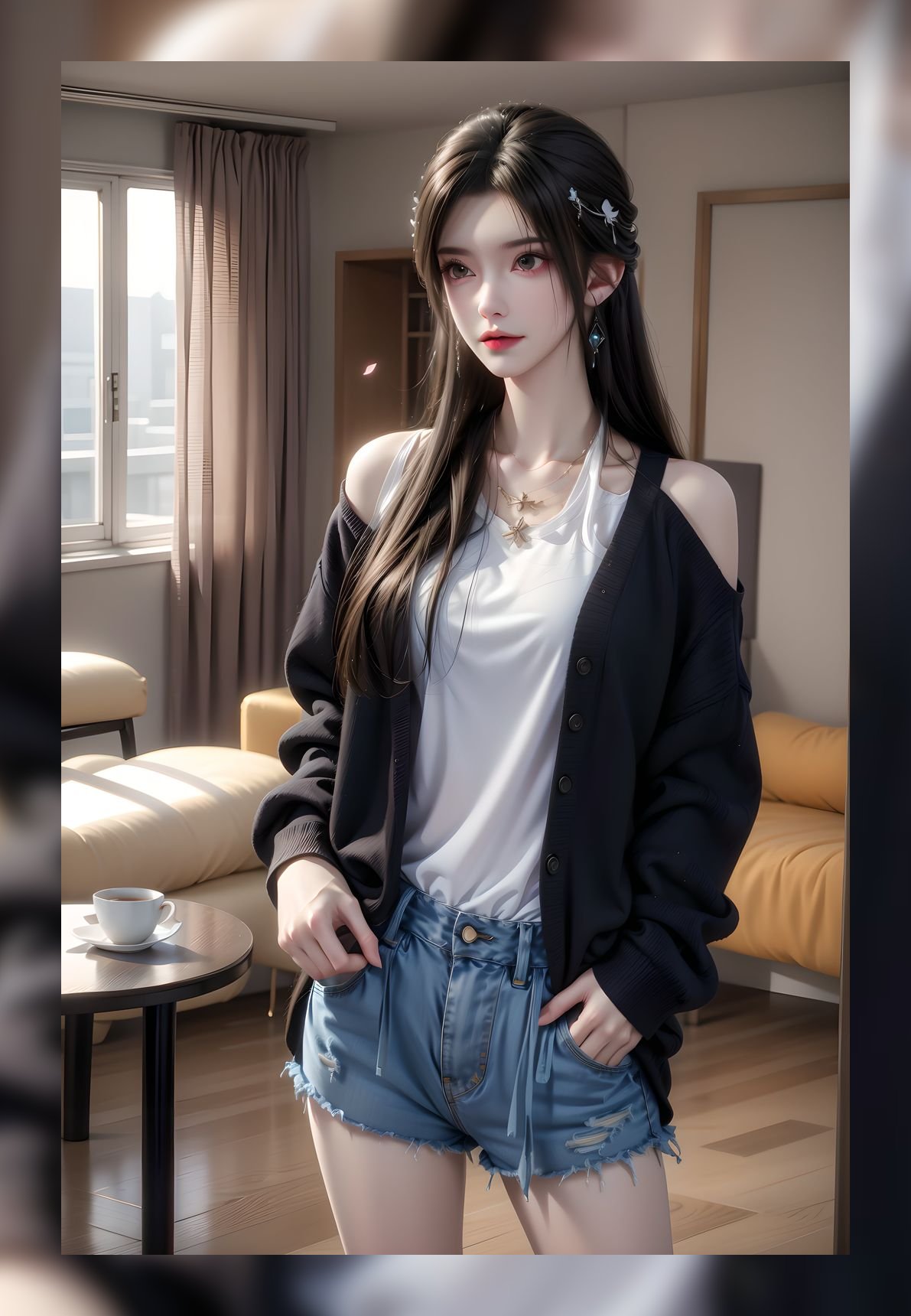 优秀的ai绘画完美世界清漪精美6k图包壁纸