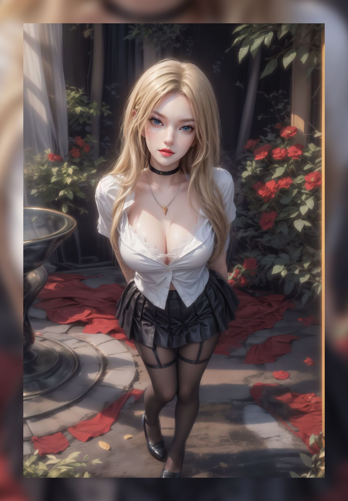 火热ai生成雄兵连凯莎精美8k壁纸下载