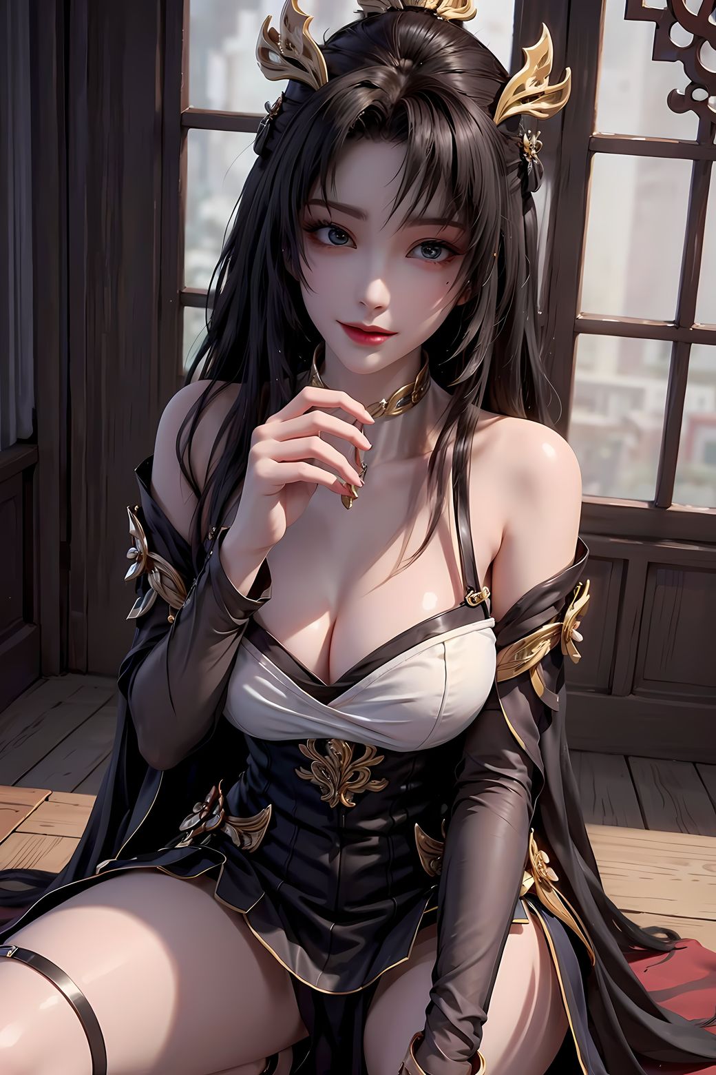 优秀作品ai桌面完美世界天狐仙子超清晰6k压缩打包