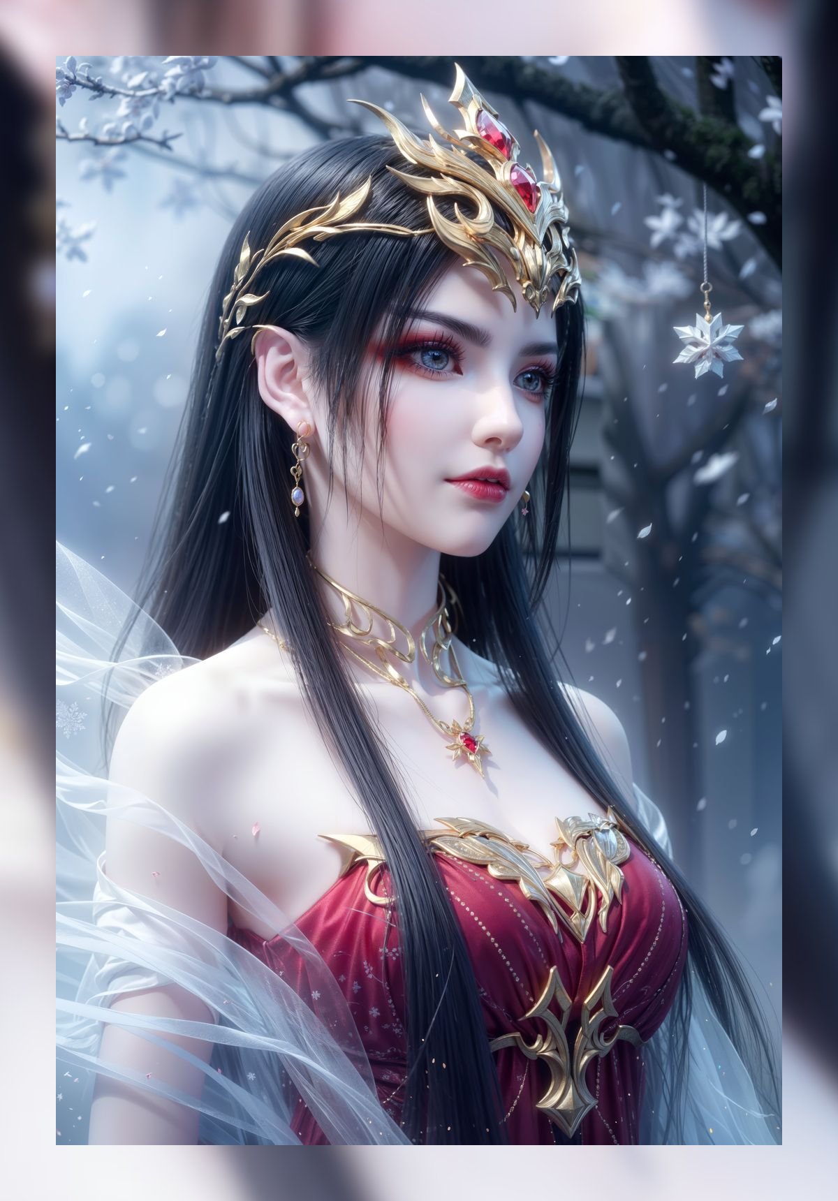 优秀作品ai壁纸斗破苍穹美杜莎精美4k壁纸打包