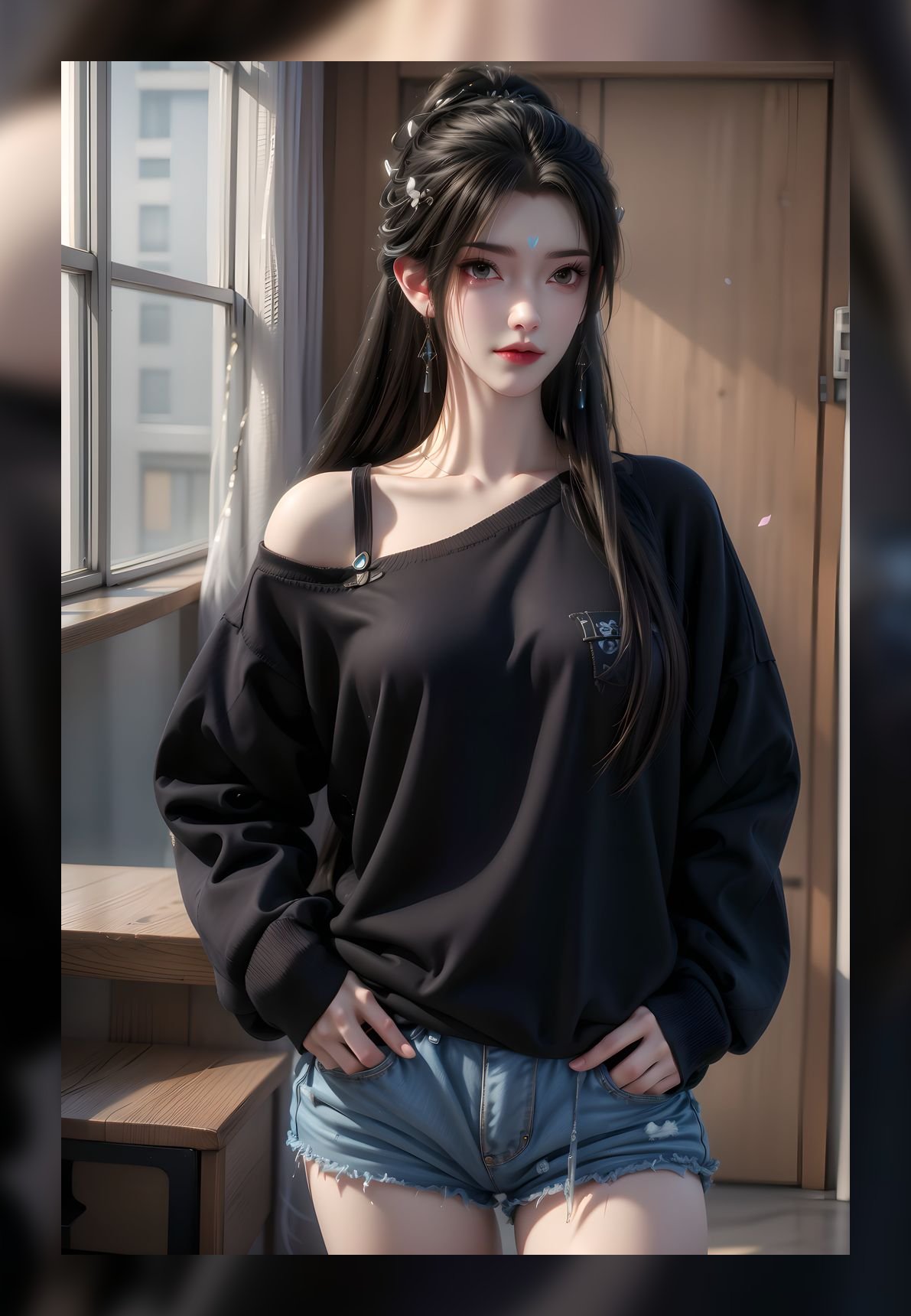 炫酷的ai女神完美世界清漪超清晰6k图包打包