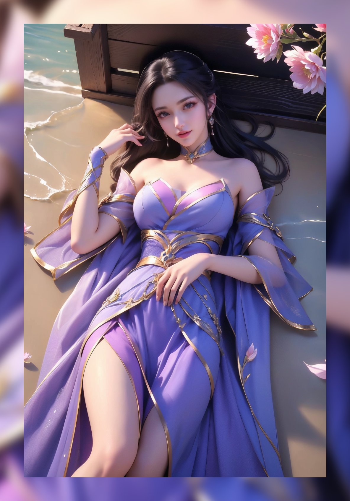 国潮ai美女仙武传楚灵玉优质6k壁纸下载