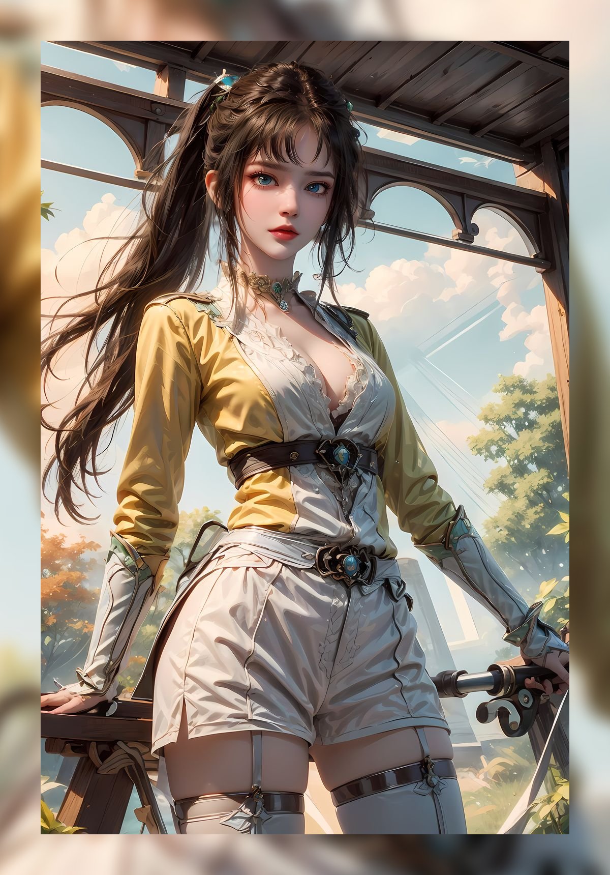 炫酷的ai桌布少年歌行司空千落高质量6k下载打包