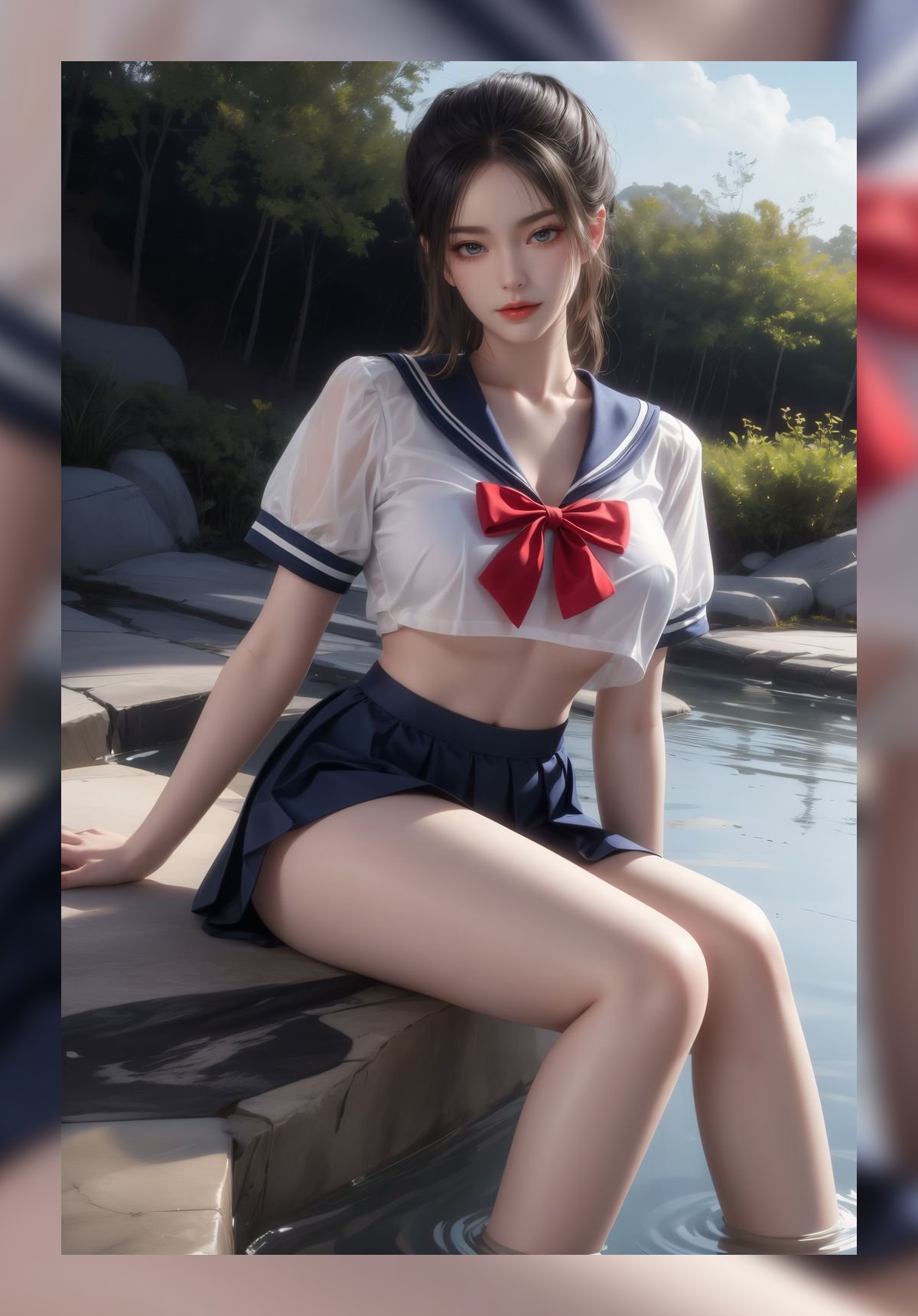 精美的ai女神天行九歌焰灵姬超清晰4k图包下载