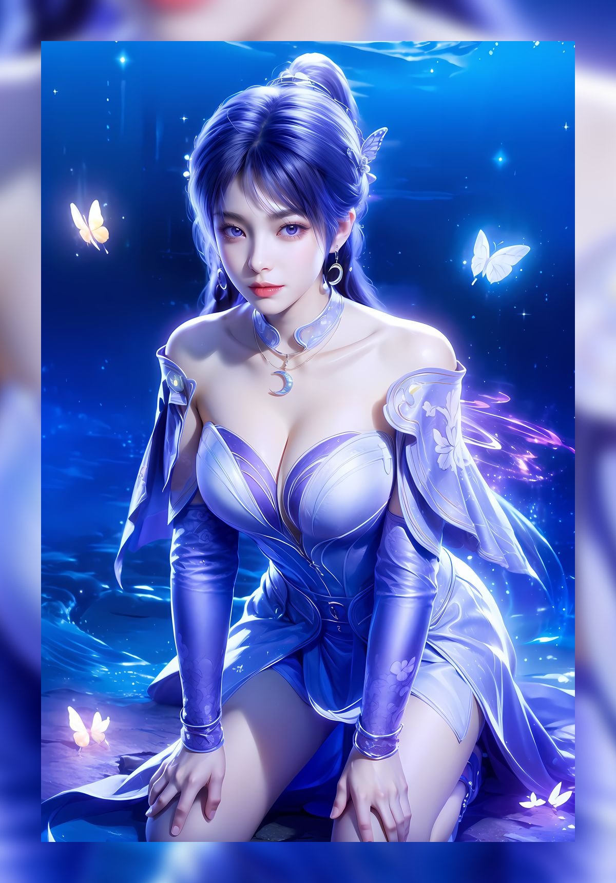 炸裂的ai作品遮天姬紫月精美6k整理打包