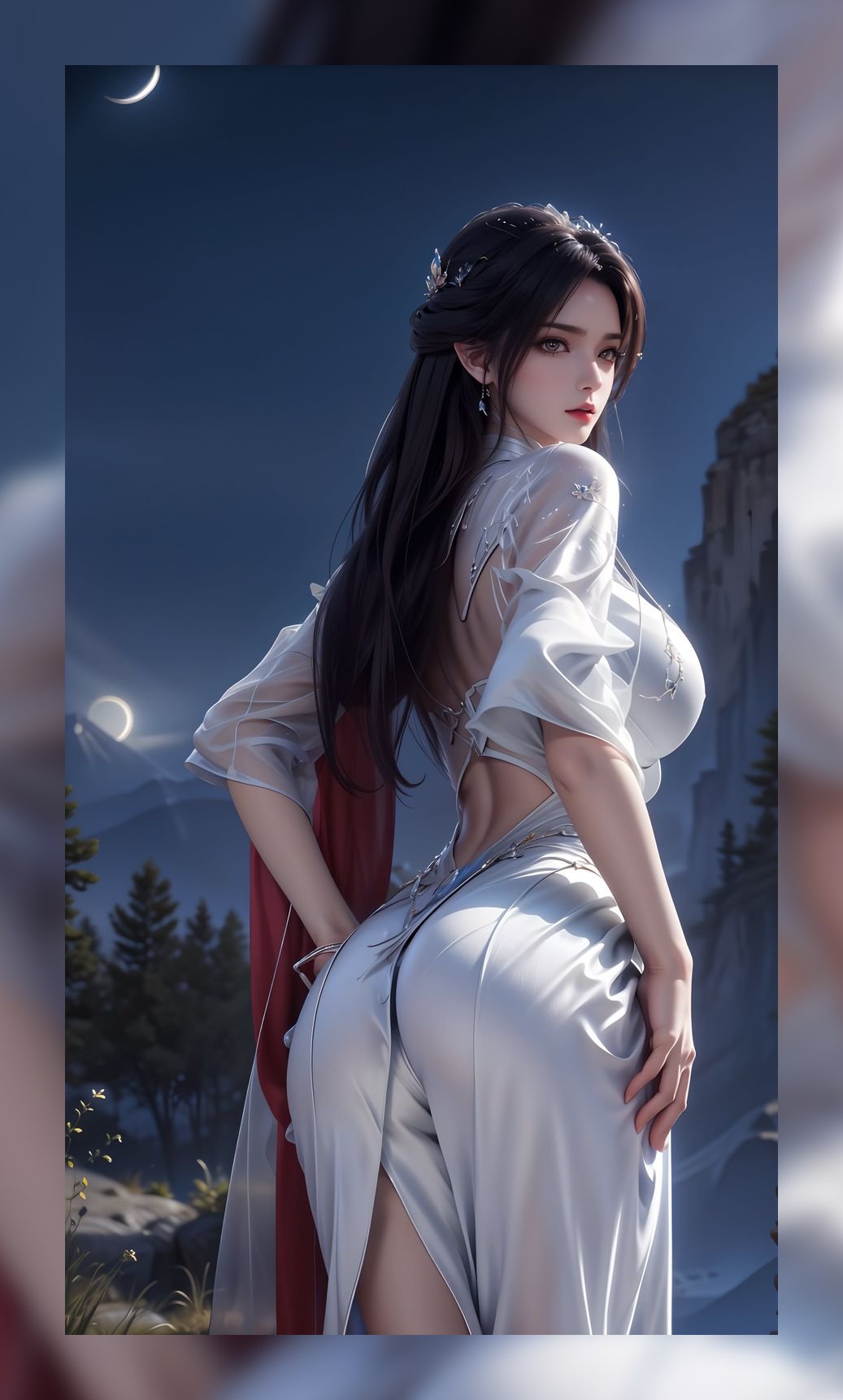 优秀作品ai美女诛仙陆雪琪高质量8k壁纸下载