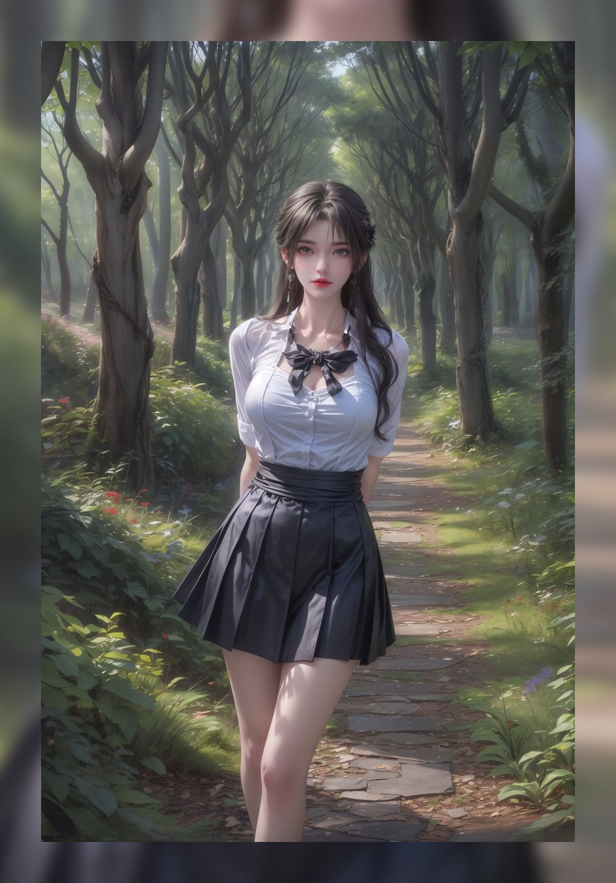 最新ai桌布完美世界清漪4k打包下载