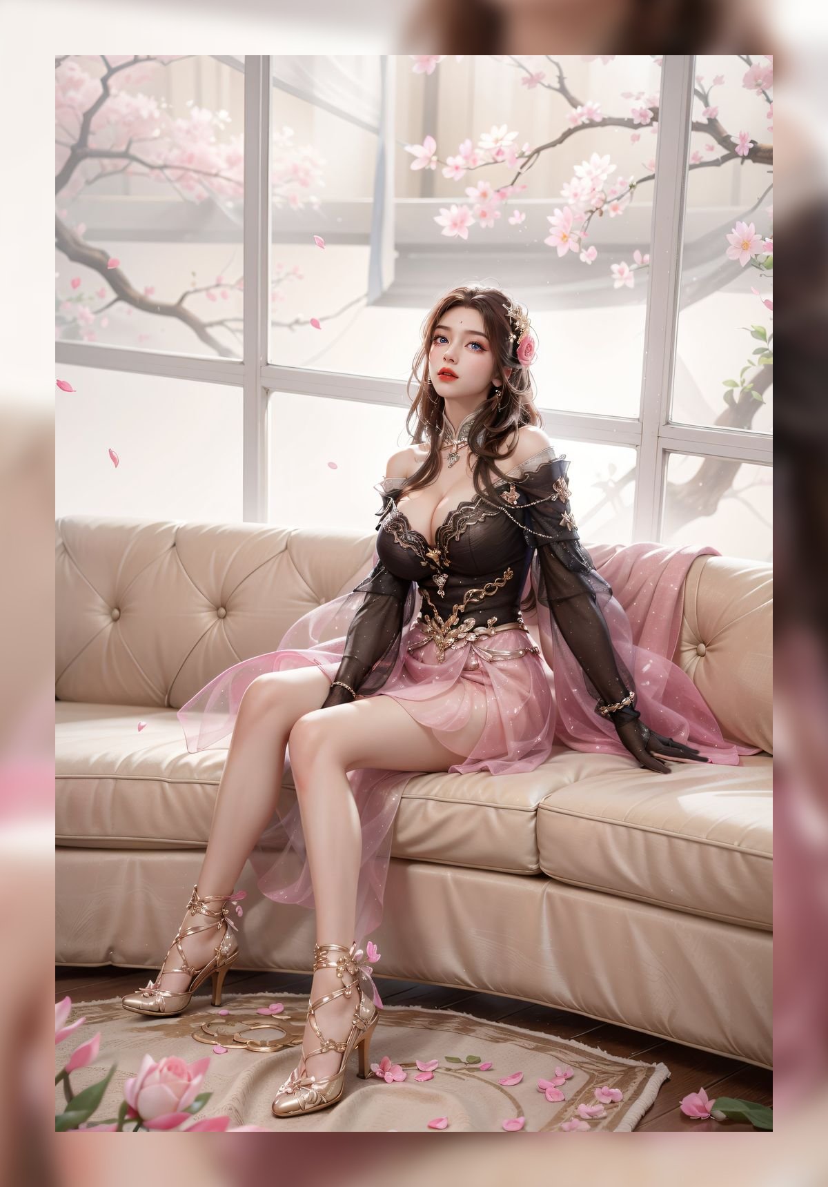 火热ai桌布完美世界月婵精美4k整理下载